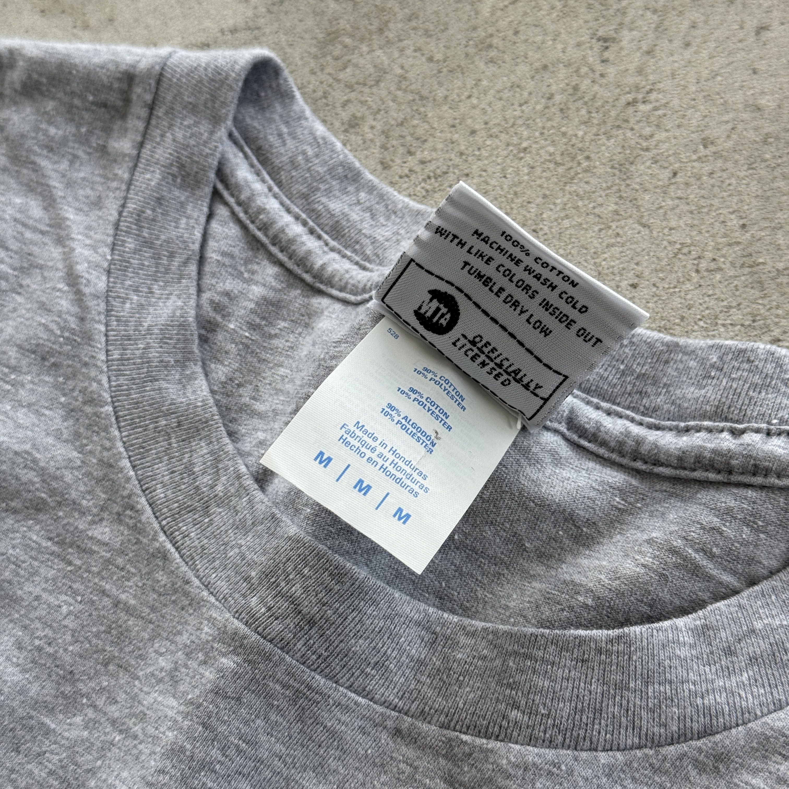 Vintage New York City Subways Map Graphic Grey T-Shirt NYC SL Medium Size US M / EU 48-50 / 2 - 5 Thumbnail
