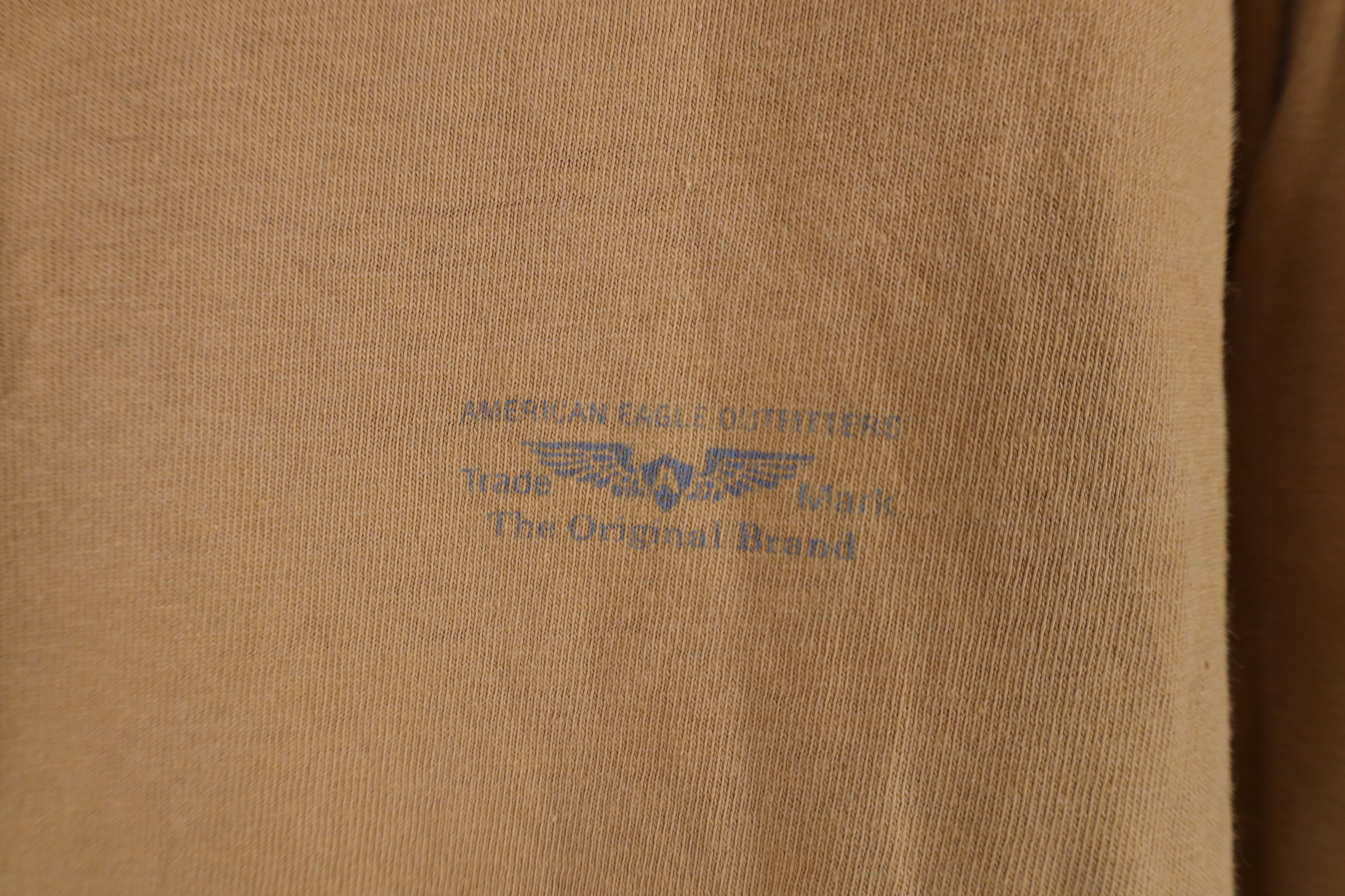 American Eagle Outfitters × Vintage Vintage 90s American Eagle Outfitters Long Sleeve T-Shirt Size US L / EU 52-54 / 3 - 4 Thumbnail