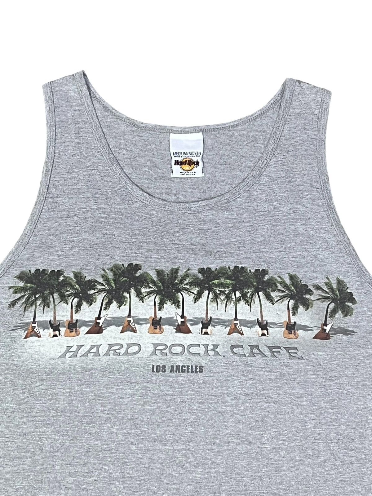 Hard Rock Cafe Vintage 90s Hard Rock Guitar Palm Hybrid Tank USA M Size US M / EU 48-50 / 2 - 3 Thumbnail