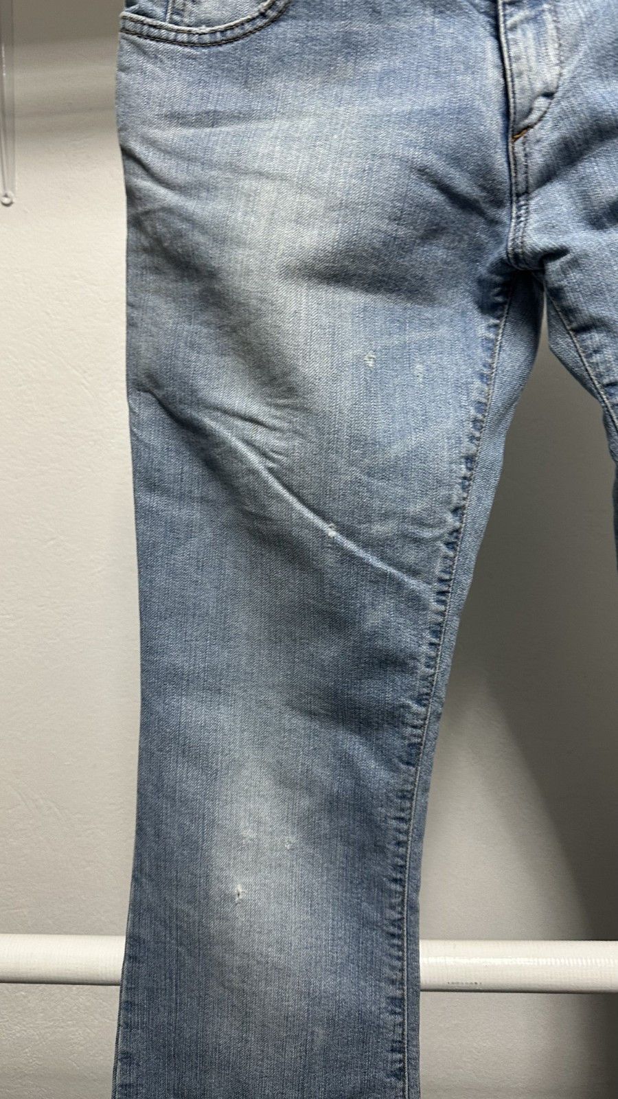 Just Cavalli Just Cavalli Women's Vintage Embroidered Flared Jeans Size 28" / US 6 / IT 42 - 6 Thumbnail