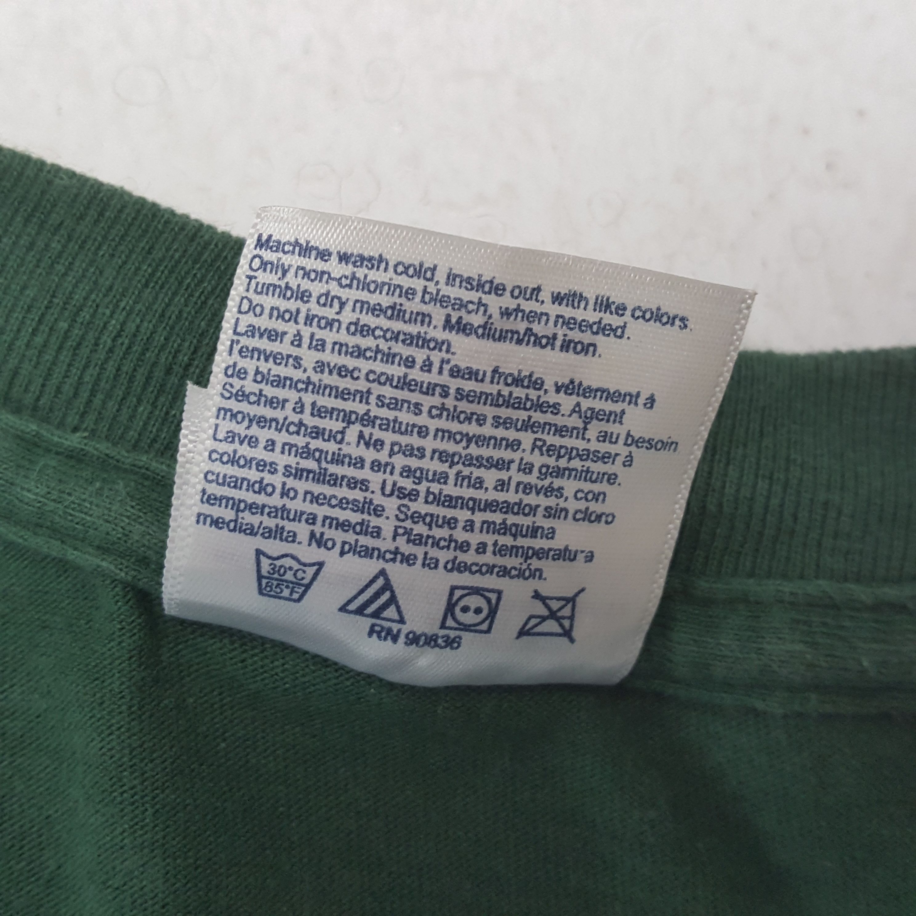 NFL × Vintage Green Bay Packers Super Bowl CHAMPIONS NFL Tshirt C285N15 Size US L / EU 52-54 / 3 - 6 Thumbnail