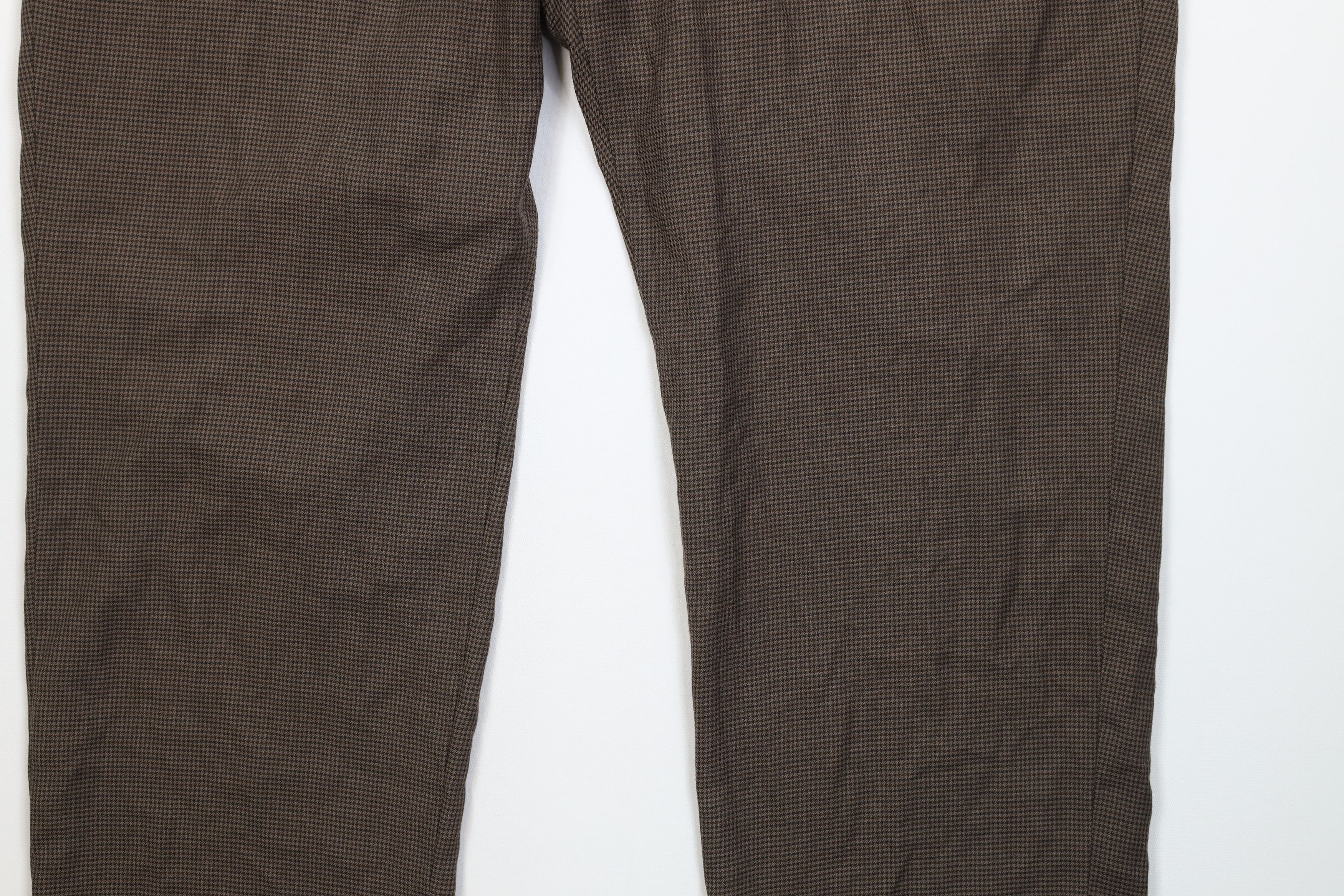 Ralph Lauren Vintage Ralph Lauren Gabardine Houndstooth Wide Leg Pants Size US 40 / EU 56 - 4 Thumbnail