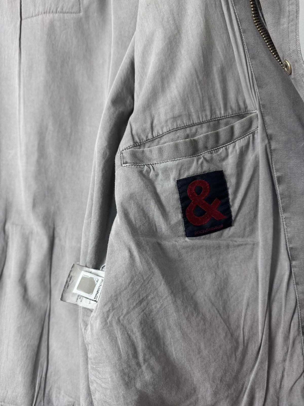 Dolce & Gabbana AW2003 Dolce & Gabbana Faded Bondage Utility Cargo Jacket Size US L / EU 52-54 / 3 - 18 Thumbnail
