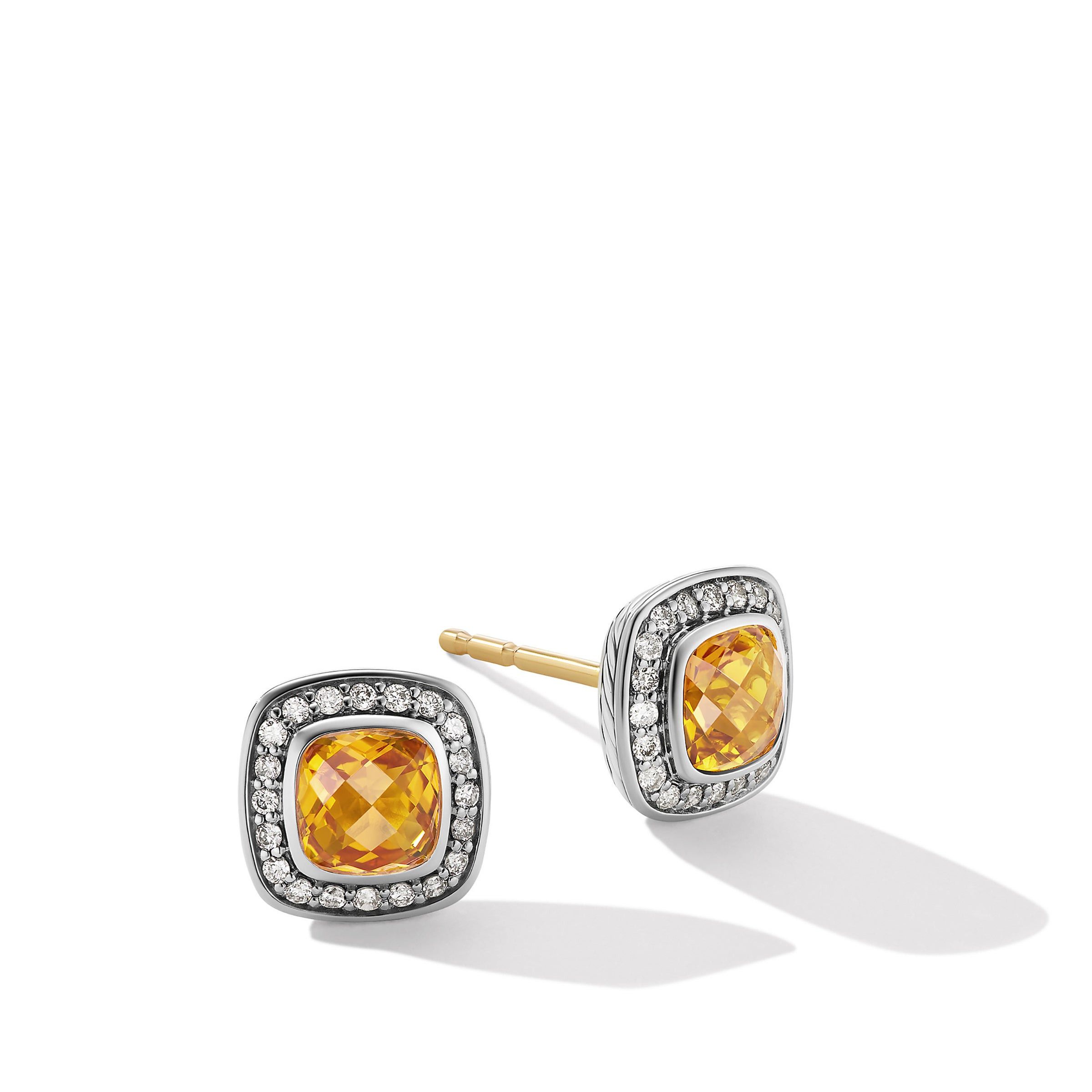 David Yurman o1w1db10525 E16794D Earrings in Silver with Diamond Size ONE SIZE - 1 Thumbnail