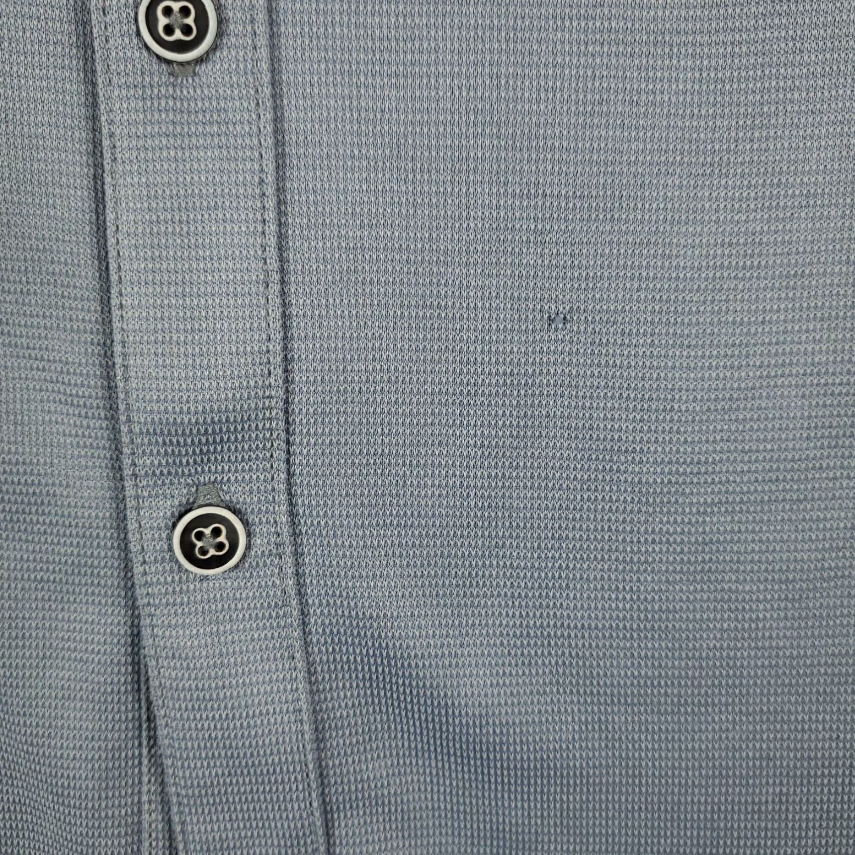 Tommy Bahama Tommy Bahama Shirt Mens M Blue Casual Button-Up Short Sleeve Collared Cotton Blend Knit Modern Classic Regular Gents Mens Shirt Size US M / EU 48-50 / 2 - 3 Thumbnail