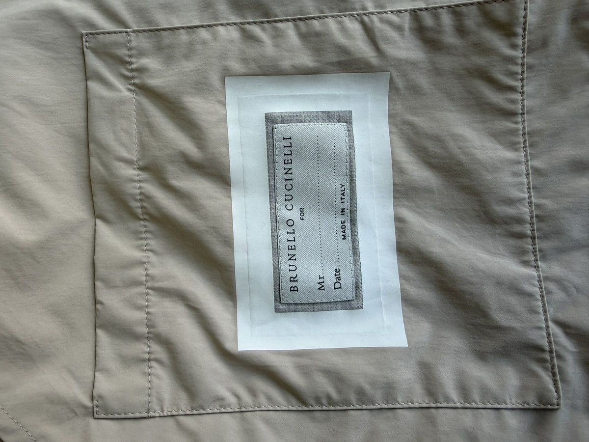 Brunello Cucinelli Brunello Cucinelli Mens Trench Coat Size XXL Size US XL / EU 56 / 4 - 9 Thumbnail