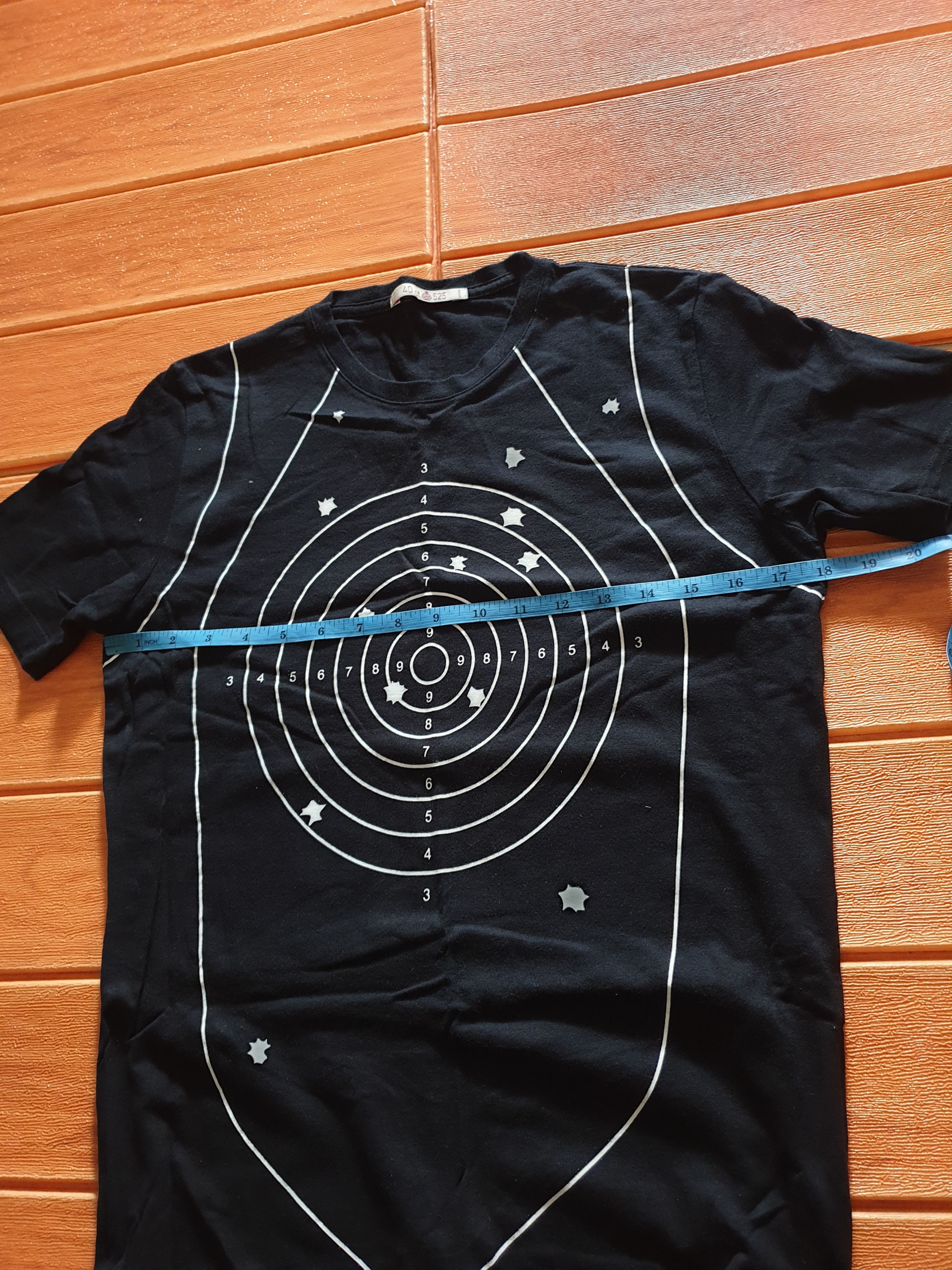 Other 💥40ct 525 shooting target black Japanese shirt Size US S / EU 44-46 / 1 - 5 Thumbnail