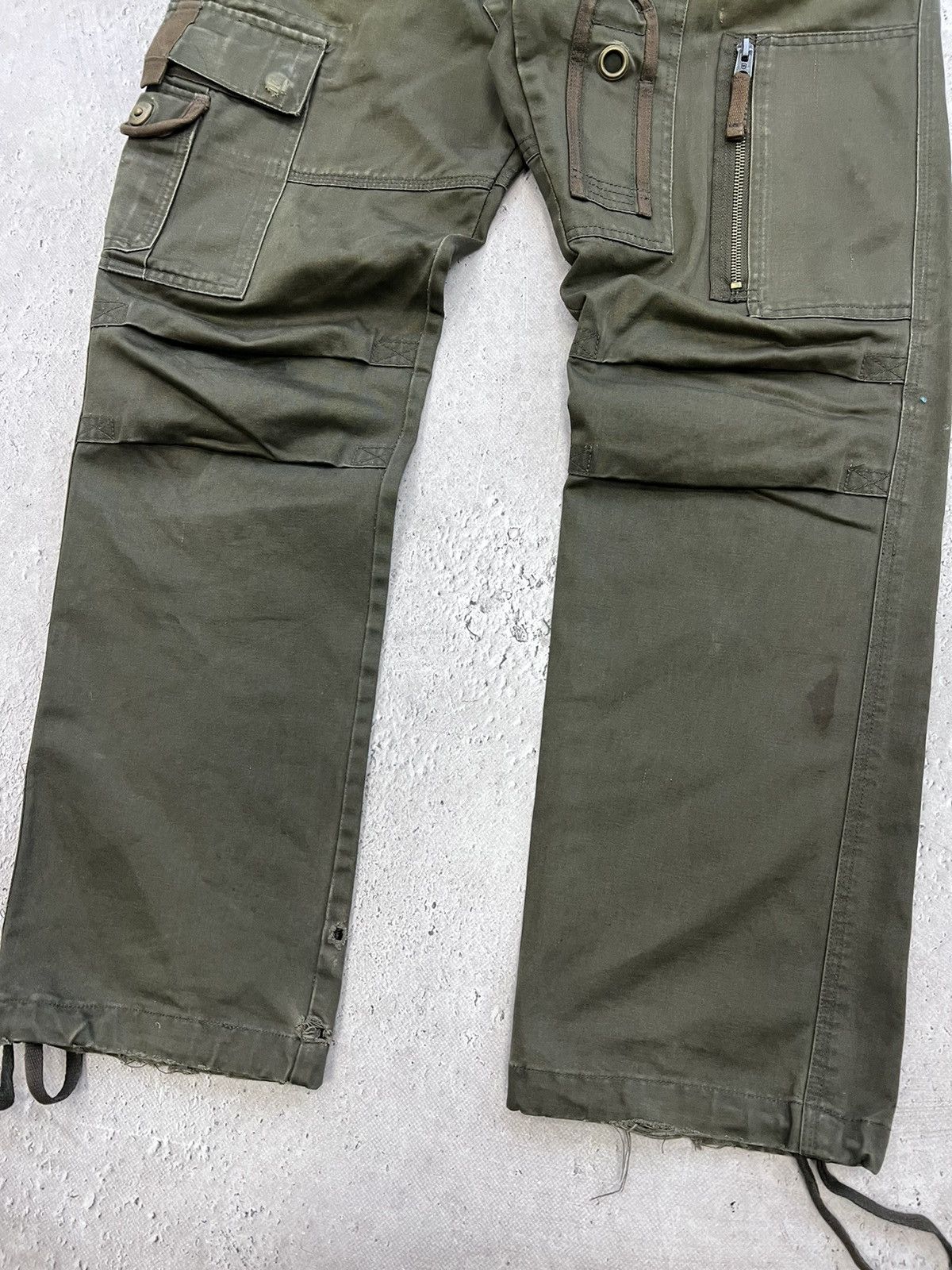 If Six Was Nine × Japanese Brand × Le Grande Bleu (L.G.B.) SALE💣💣2000s Japanese Punk Bondage Baggy Cargo Pants Y2K Size US 32 / EU 48 - 3 Thumbnail