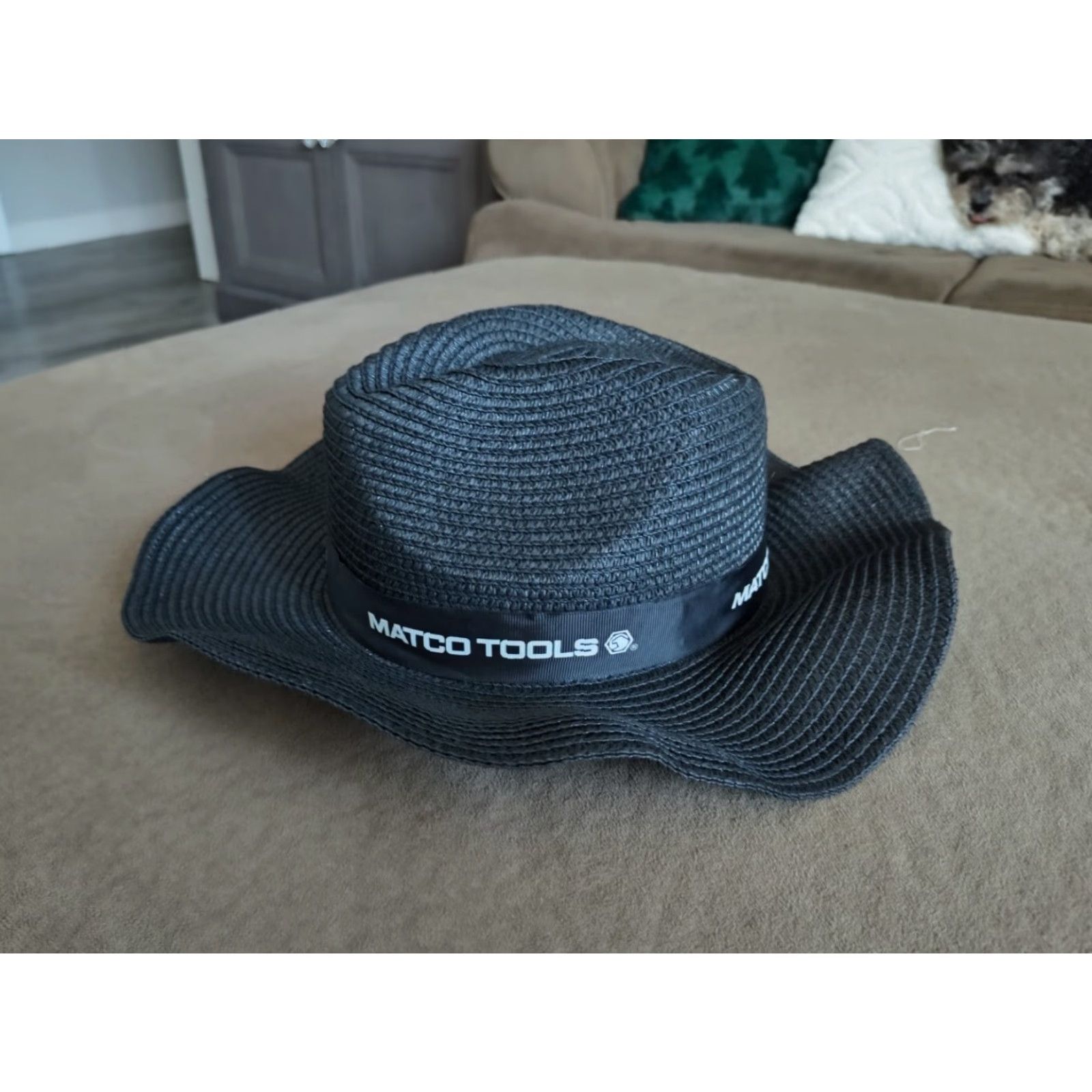 Vintage Matco Tools Black Sun Hat Golf Hat Polyester Size ONE SIZE - 3 Thumbnail