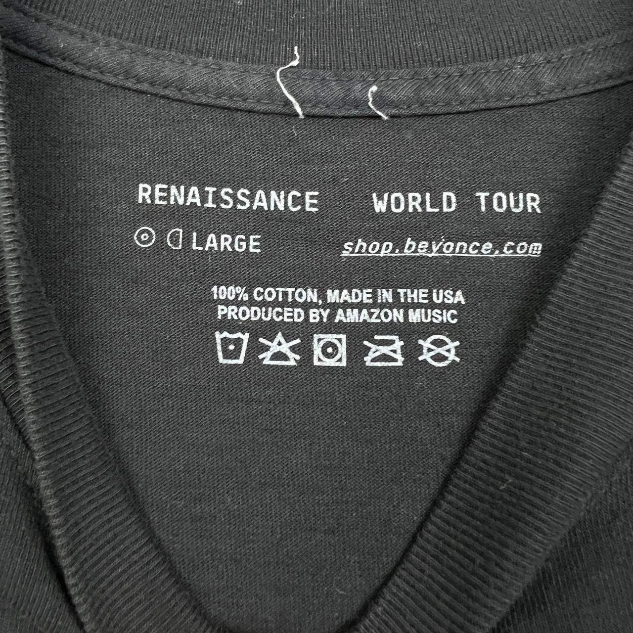 Beyonce Beyonce Rennaisance World Tour Shirt Men Crew Neck Cotton L Size US L / EU 52-54 / 3 - 4 Thumbnail
