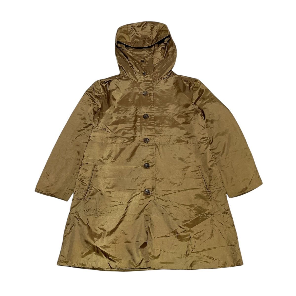 Issey Miyake Fete Coat Gold Jacket