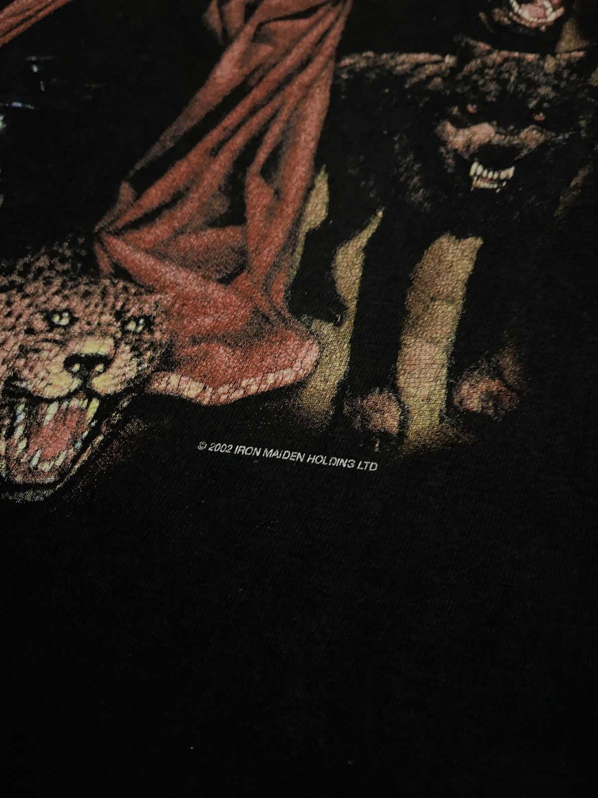 Band Tees × Vintage Vintage Iron Maiden t shirt 2002 Size US M / EU 48-50 / 2 - 3 Thumbnail
