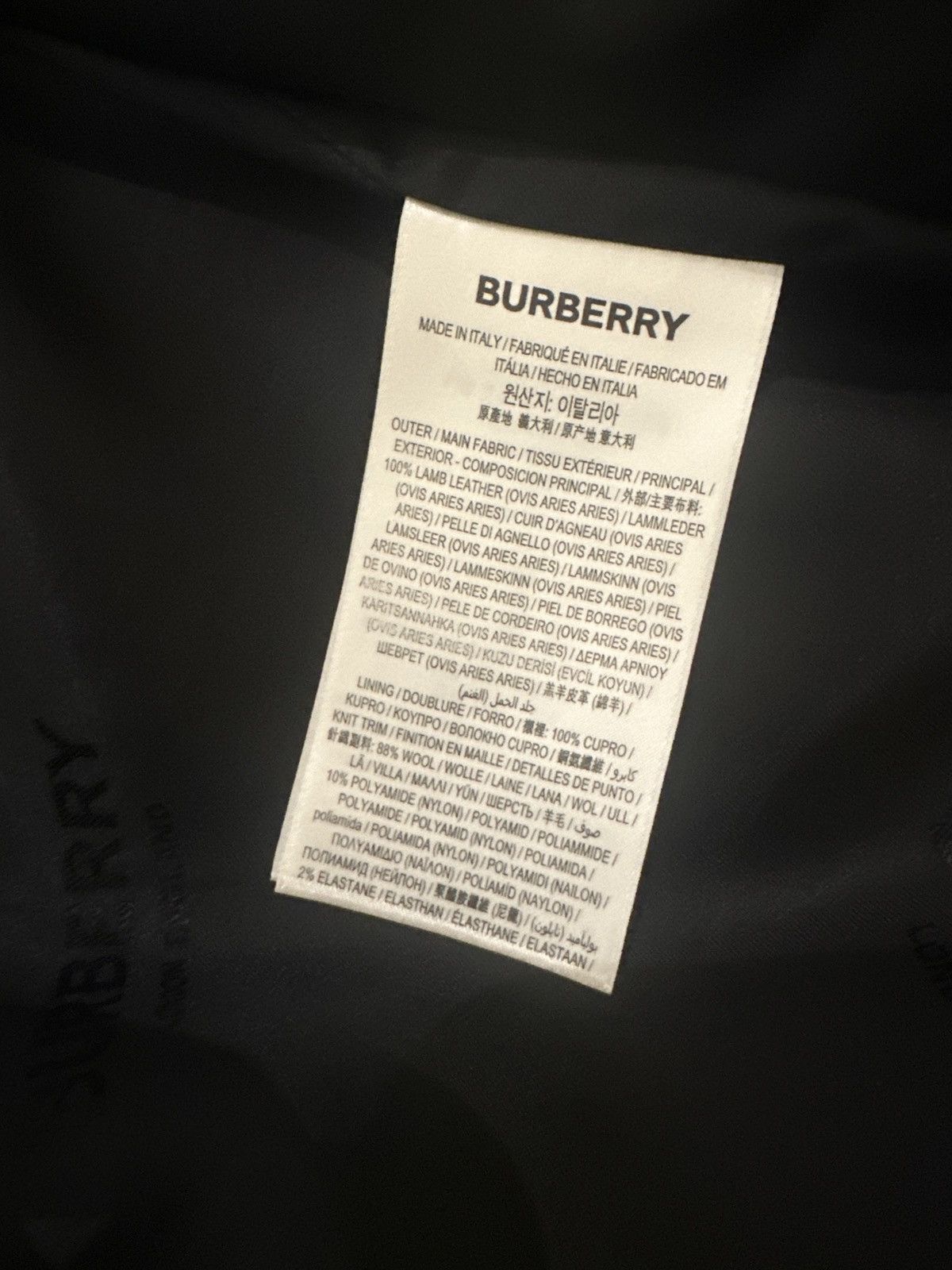 Burberry Burberry Leather Jacket Size US M / EU 48-50 / 2 - 13 Thumbnail