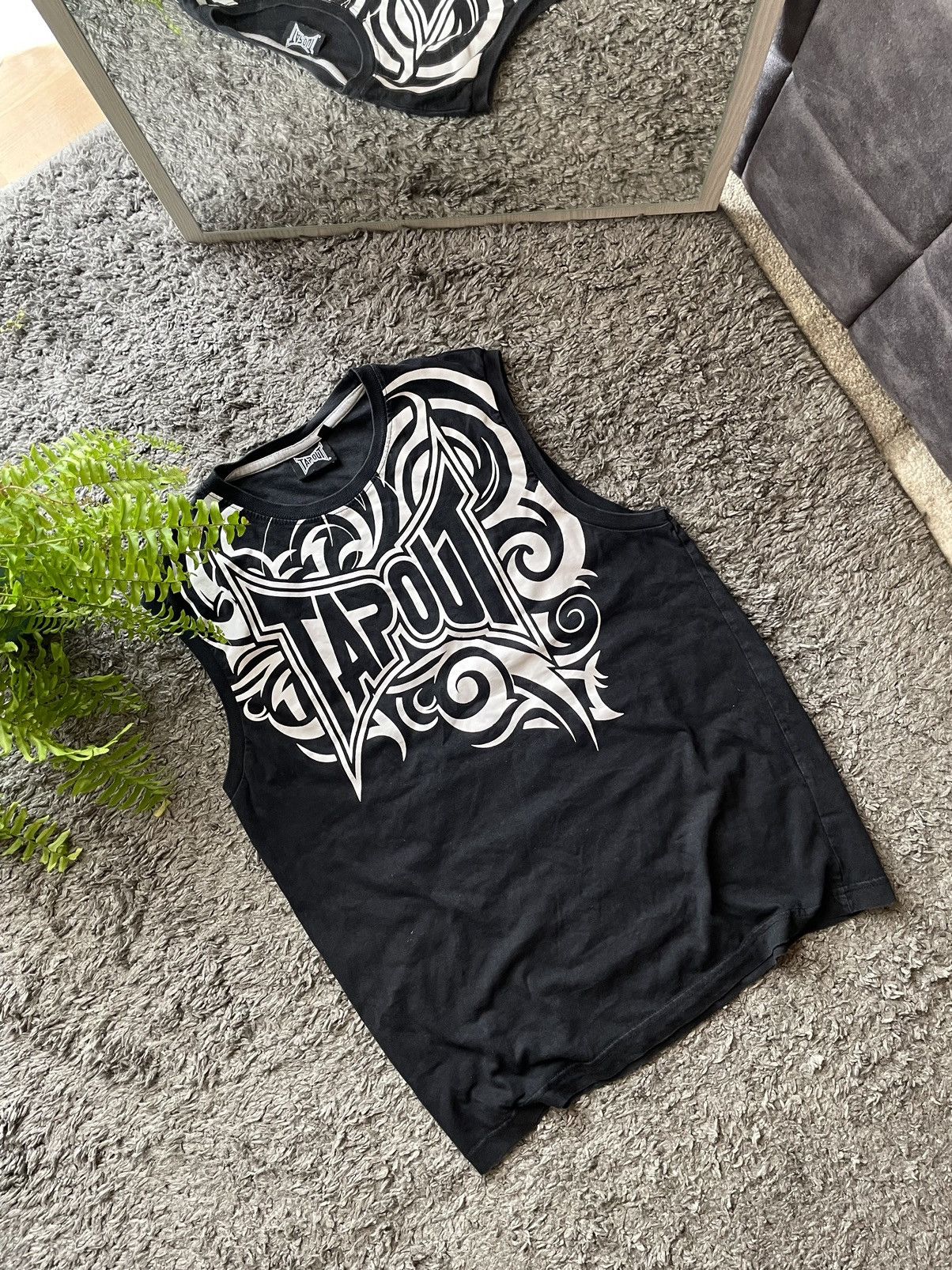 Tapout × Vintage Tapout Undershirt Streetwear Sk8 Vintage Big Logo Rare Size US M / EU 48-50 / 2 - 3 Thumbnail
