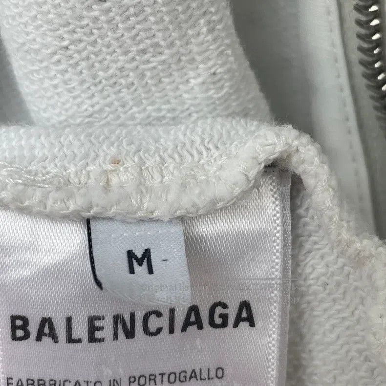Balenciaga Balenciaga Solid-color rhinestone-decorated casual hooded Size US M / EU 48-50 / 2 - 5 Thumbnail