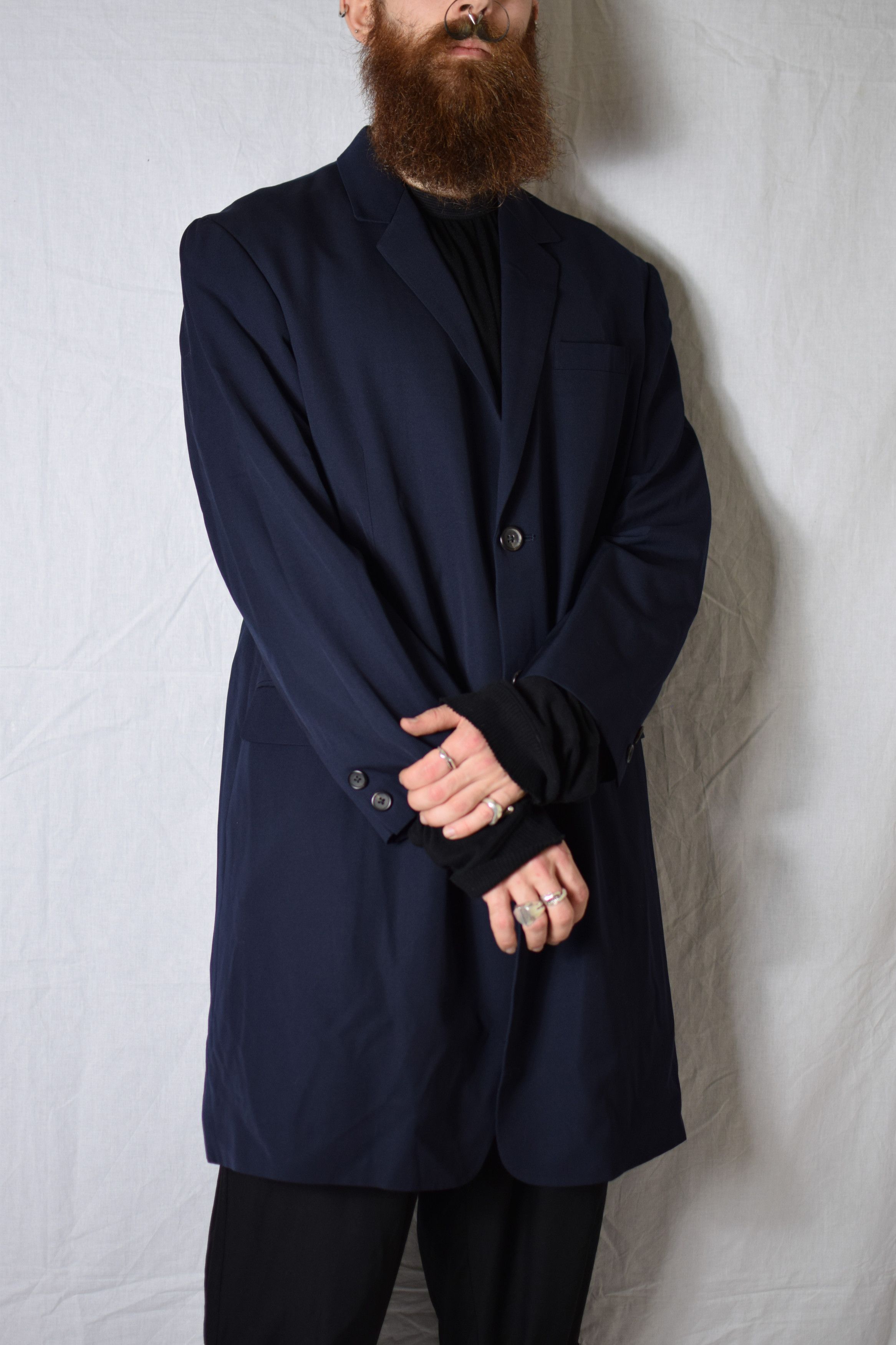Yohji Yamamoto YYPH AW91 6.1 The Men Coat Size US L / EU 52-54 / 3 - 4 Thumbnail