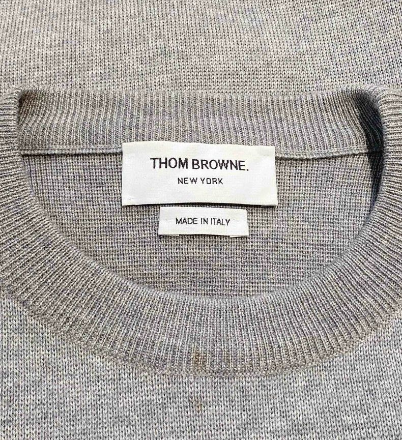 Thom Browne Thom Browne Round collar sweater Size US S / EU 44-46 / 1 - 5 Thumbnail