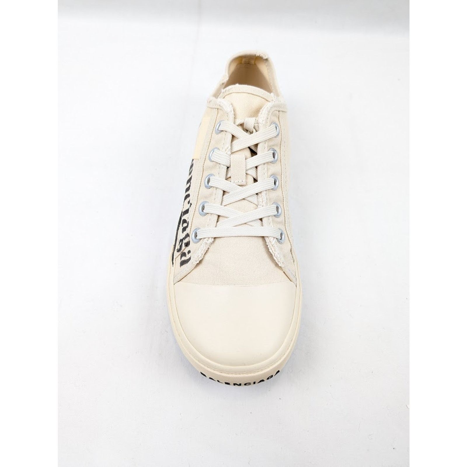 Balenciaga o1rshd1 Q:2 / Paris Low-Top Sneakers in White Size US 11 / EU 44 - 7 Thumbnail