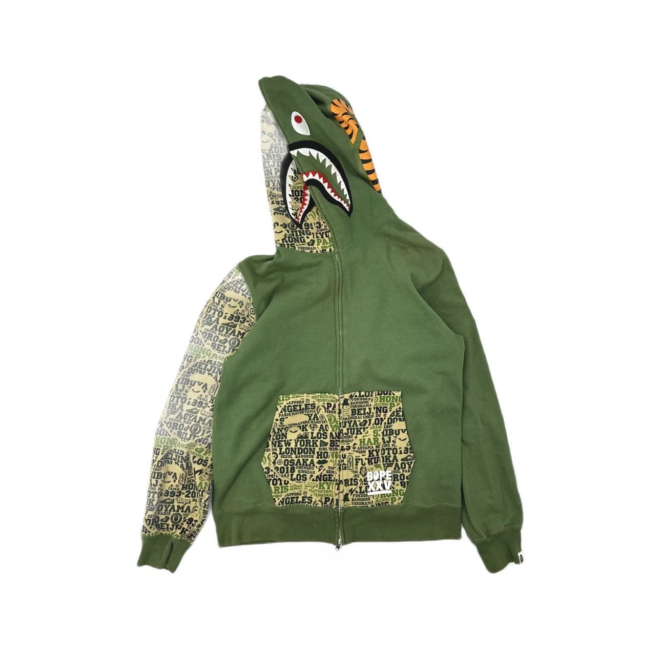 Bape Xxv Cities Hoodie | Grailed