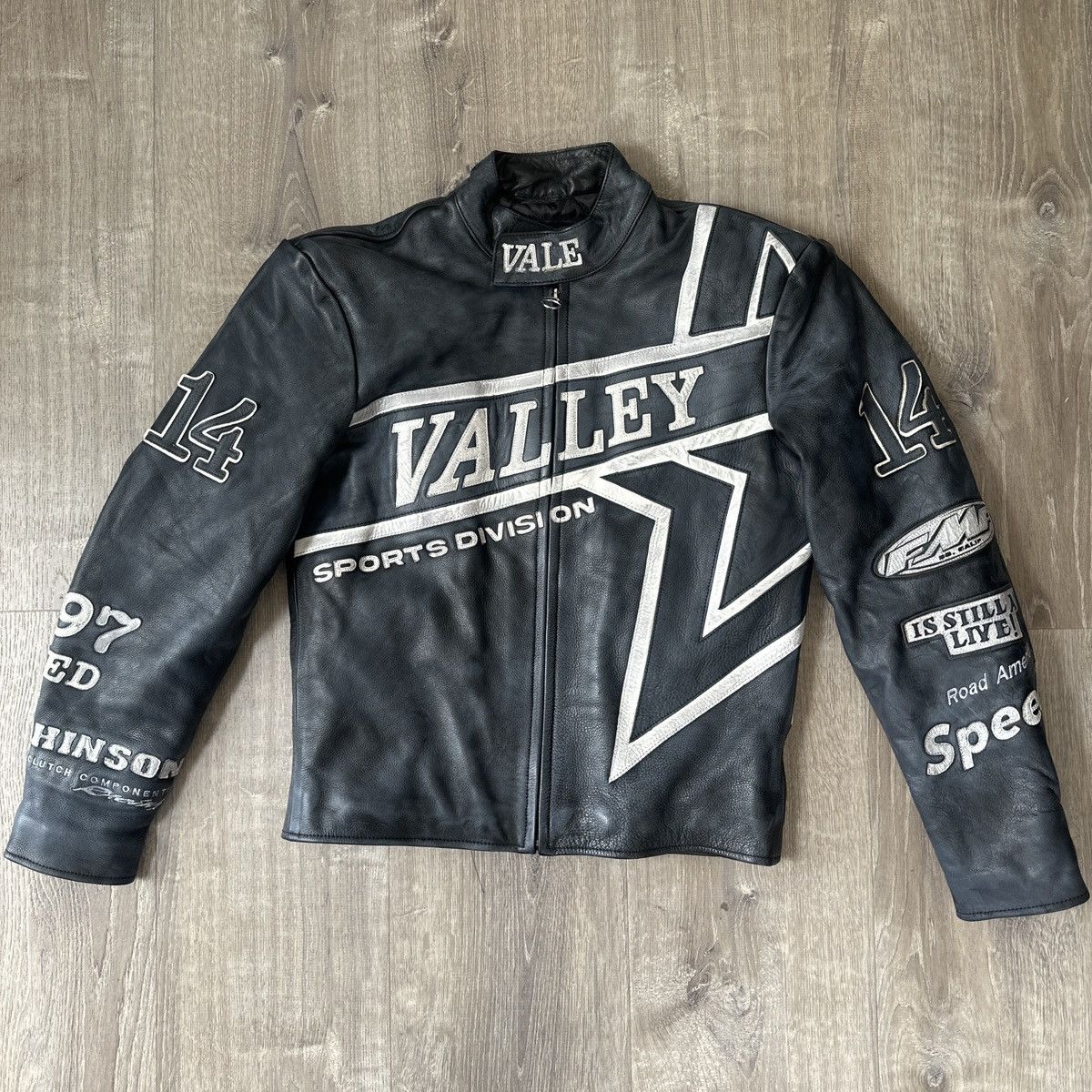Vale Vale Forever MonoChrome Biker Jacket Size US S / EU 44-46 / 1 - 1 Thumbnail