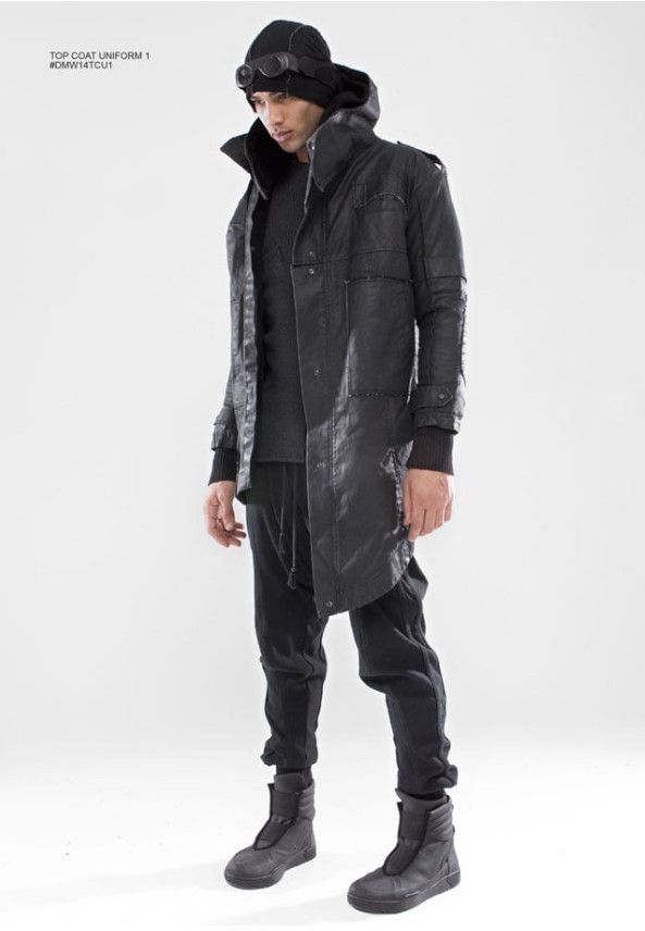Demobaza Demobaza Top Coat Uniform Asymmetrical Jacket Size US L / EU 52-54 / 3 - 2 Thumbnail