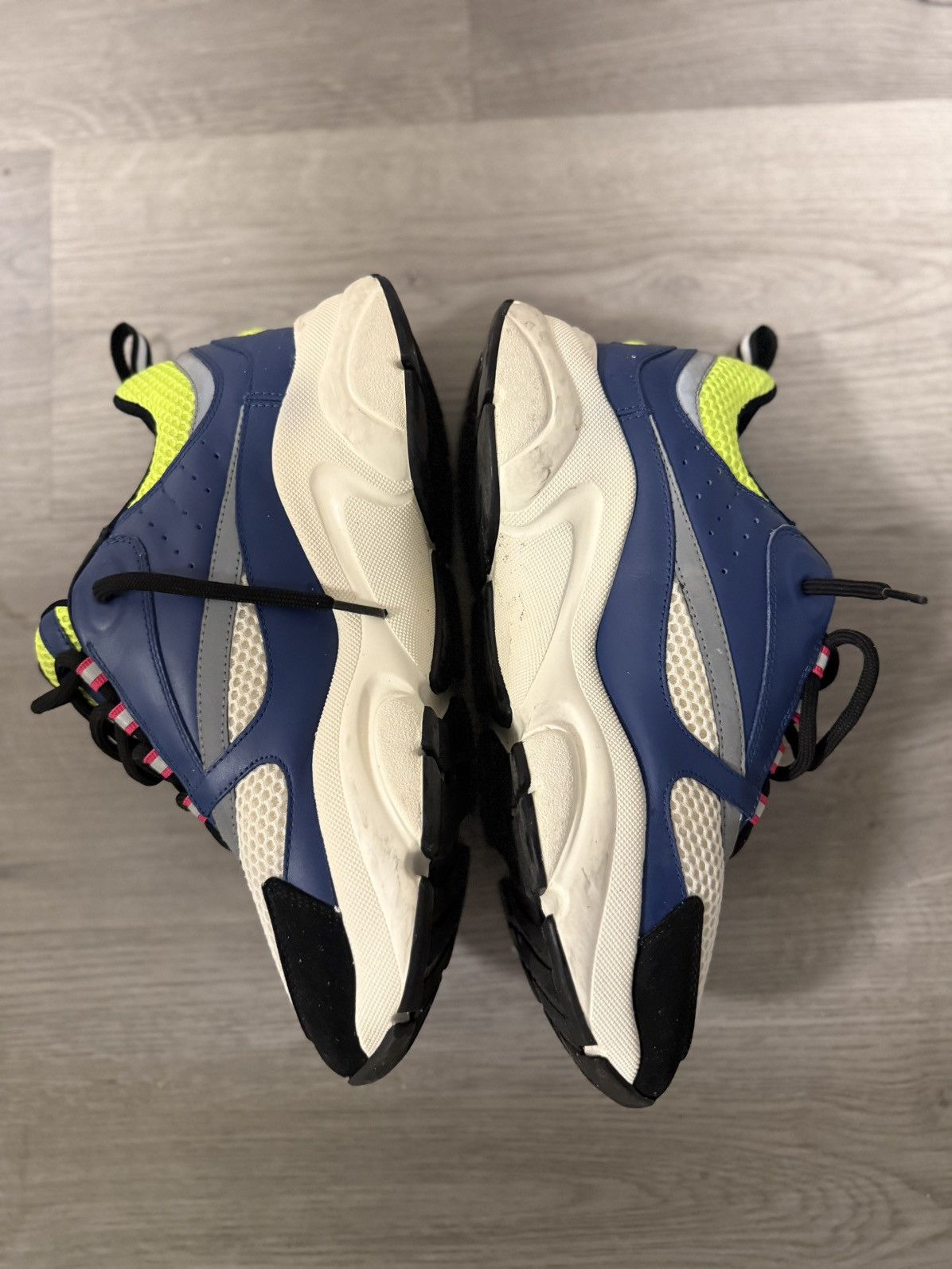 Dior Dior B22 White/Blue/Neon Size US 9 / EU 42 - 6 Thumbnail