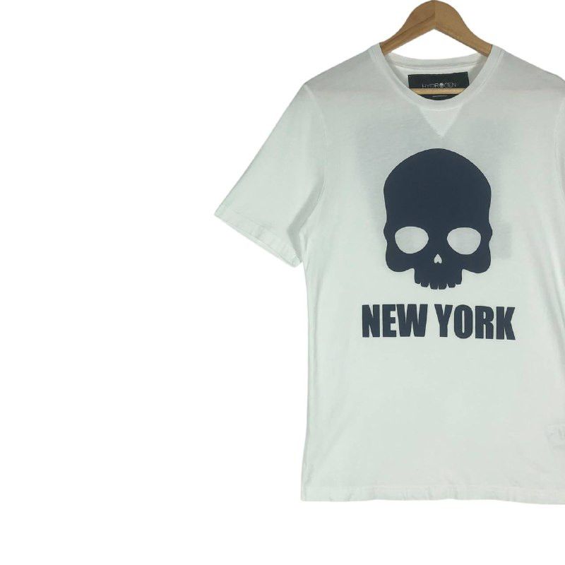 HYDROGEN Vintage Hydrogen Sportwear New York Men T-shirt Size US L / EU 52-54 / 3 - 3 Thumbnail