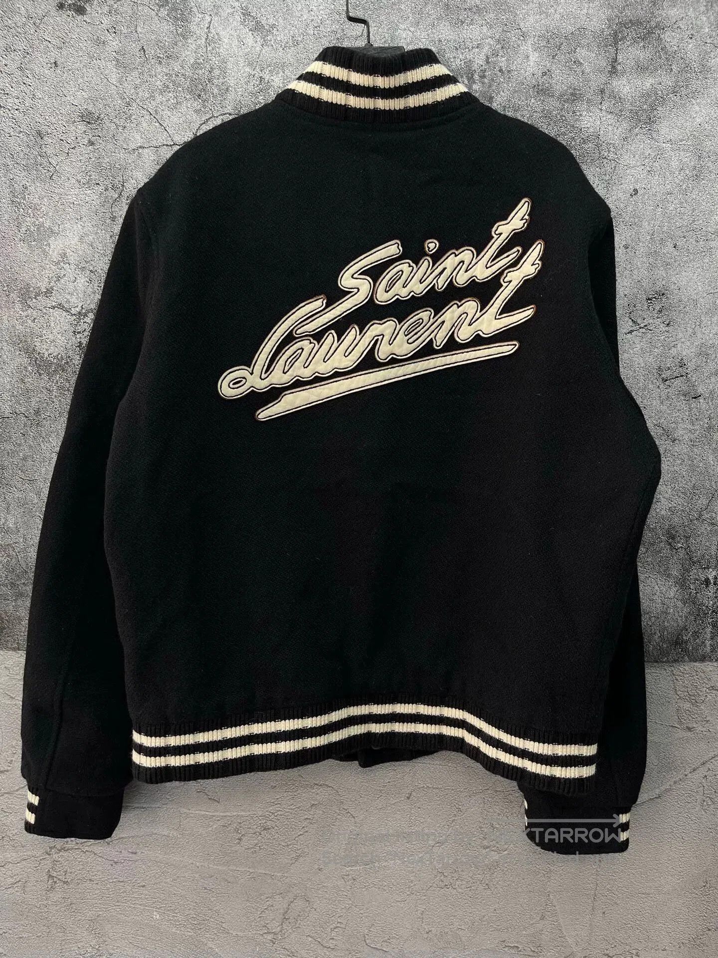 Saint Laurent Paris Saint Laurent Embroidered Baseball Jacket. Size US M / EU 48-50 / 2 - 2 Thumbnail