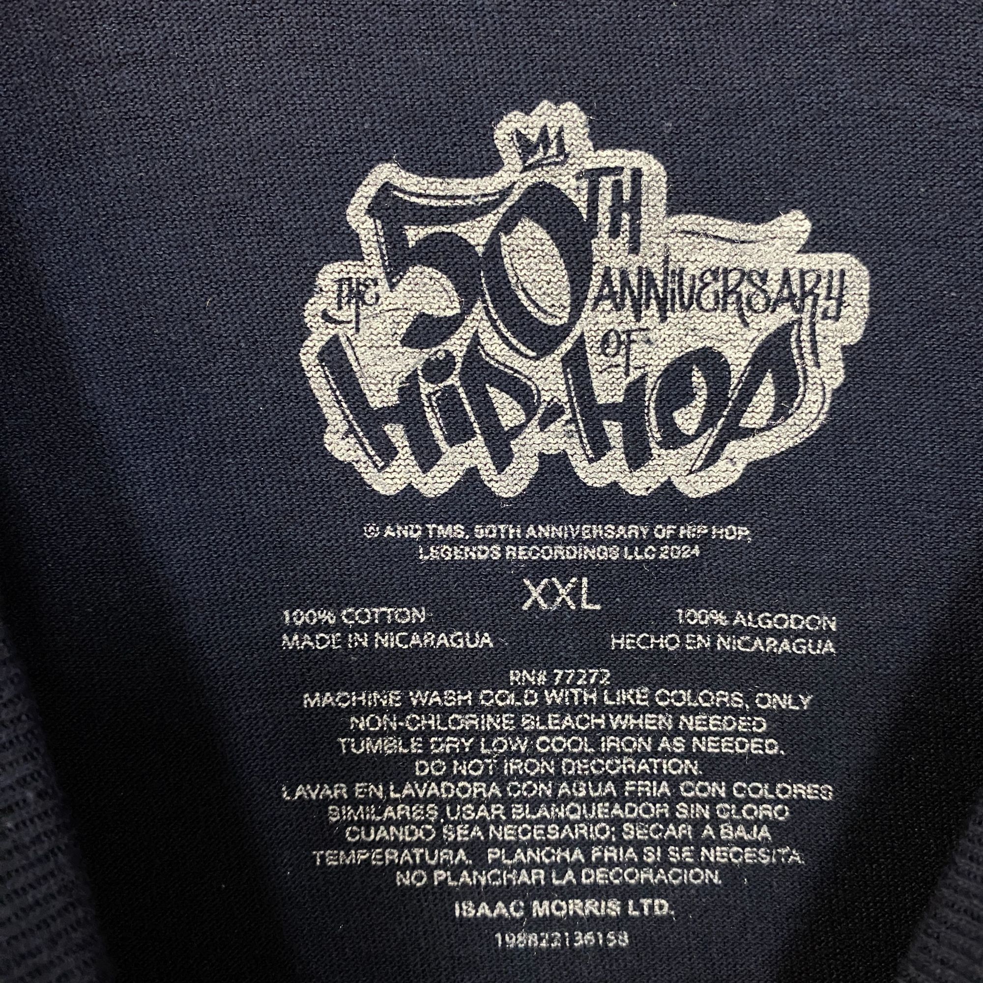 Other Ice-T Rhyme Syndicate 50th Anniversary of Hip Hop Graphic T- Size US XXL / EU 58 / 5 - 4 Thumbnail