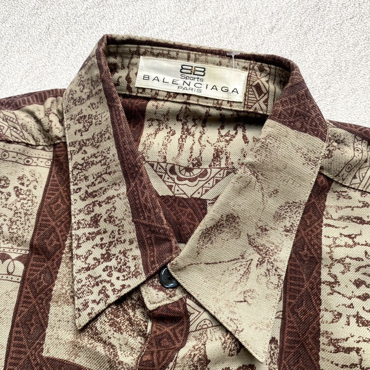 Balenciaga 🔥RARE🔥 Vintage Balenciaga patern shirt Size US M / EU 48-50 / 2 - 7 Thumbnail