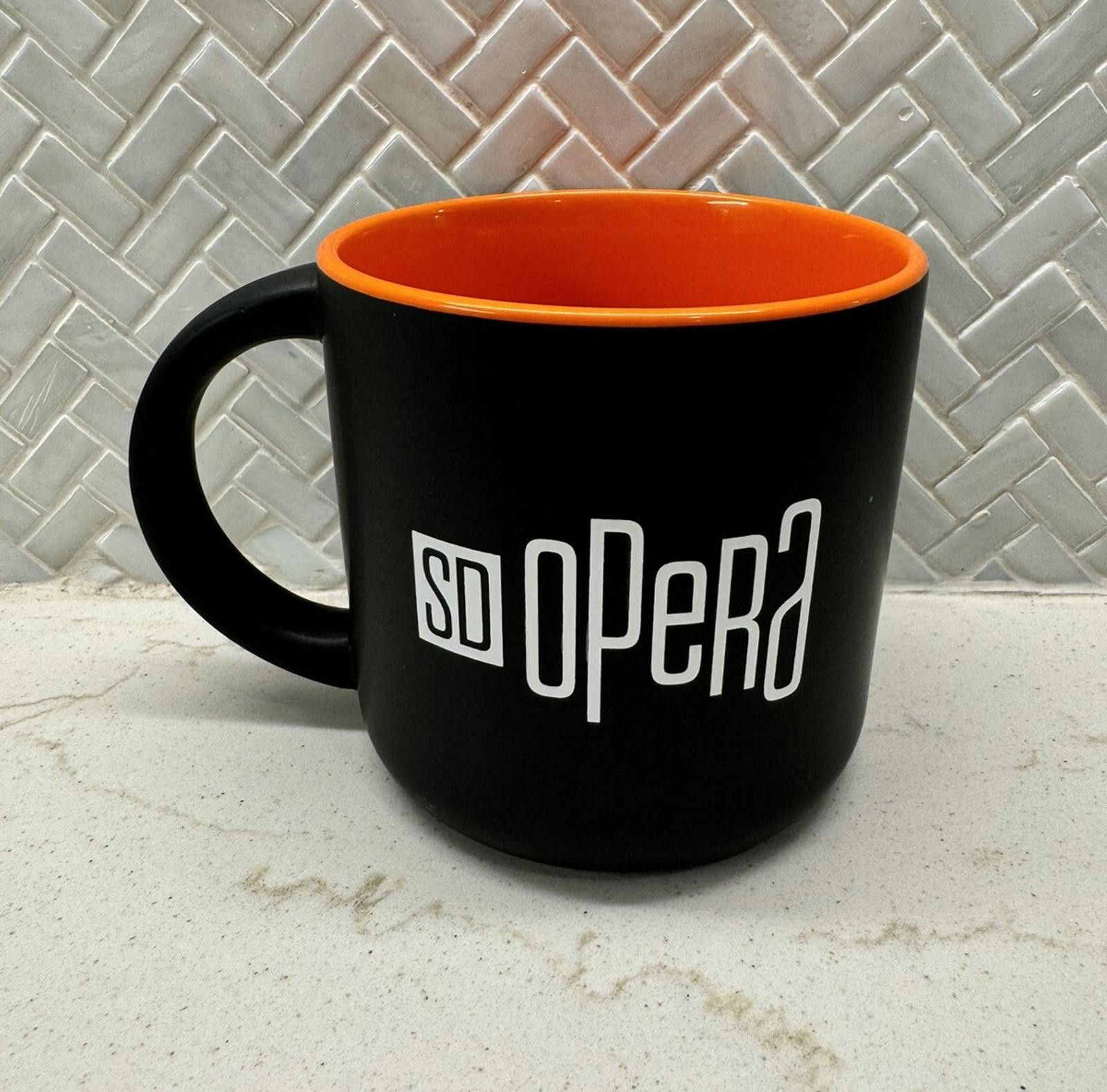 Other San Diego Opera Black and Orange Mug from La Jolla Art and W Size ONE SIZE - 2 Thumbnail
