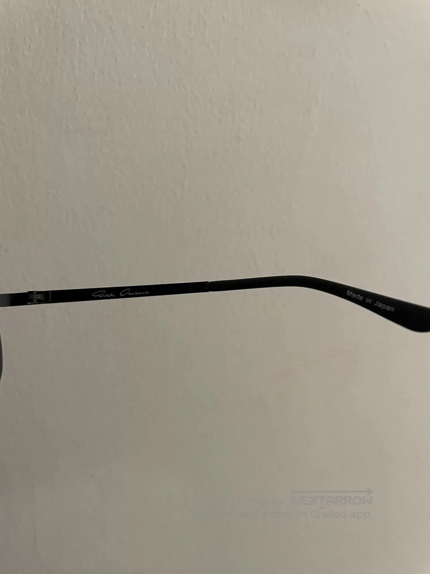 Rick Owens Rick Owens Mask Oversized Mirror Sunglasses. Size ONE SIZE - 4 Thumbnail