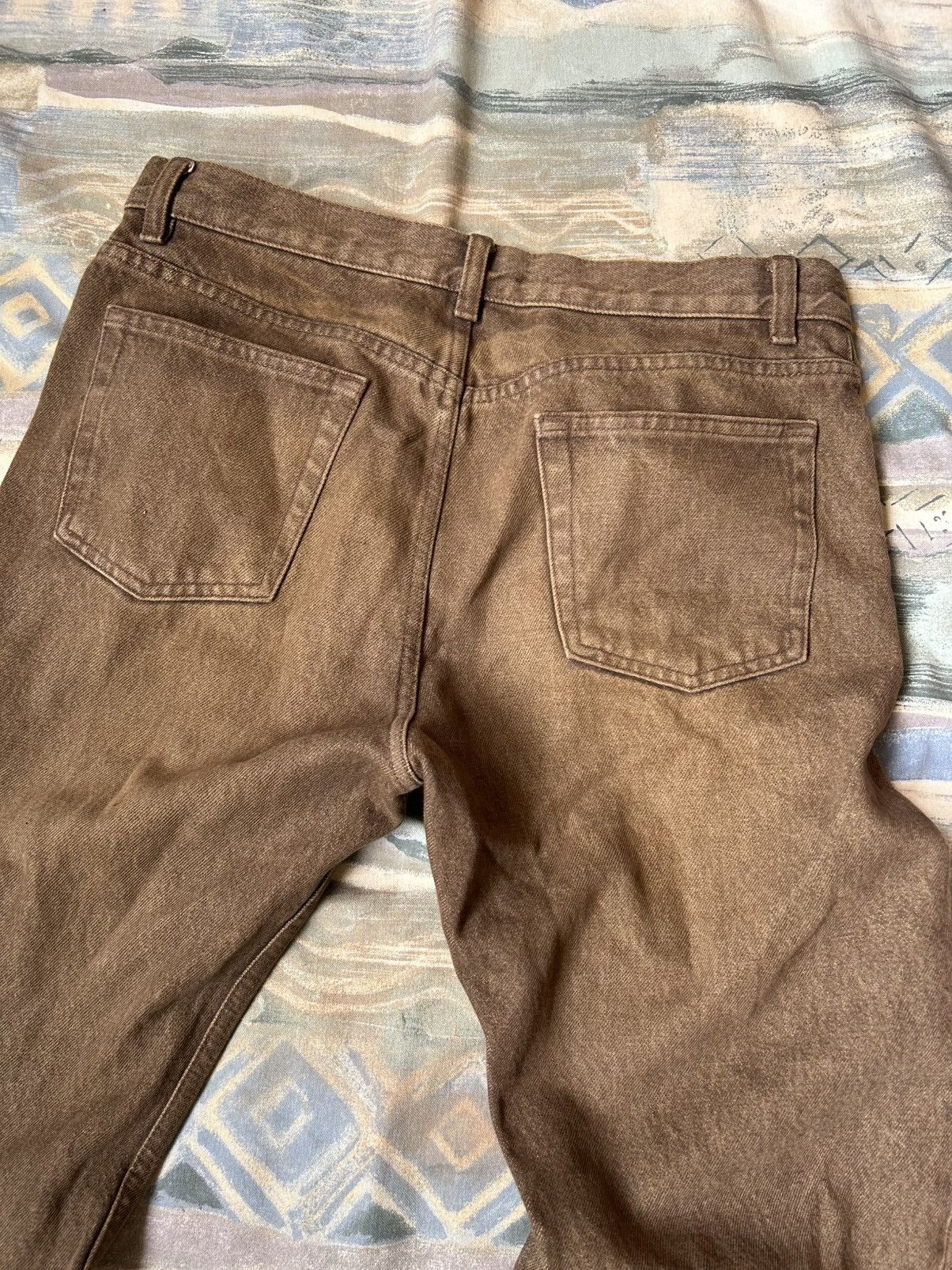 Helmut Lang Helmut Lang Vintage Dark Denim Size US 29 - 4 Thumbnail