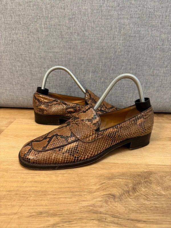 Church's Church's Snake Leather Vintage Rare 39,5 loafers flats heels Size US 9.5 / IT 39.5 - 1 Thumbnail