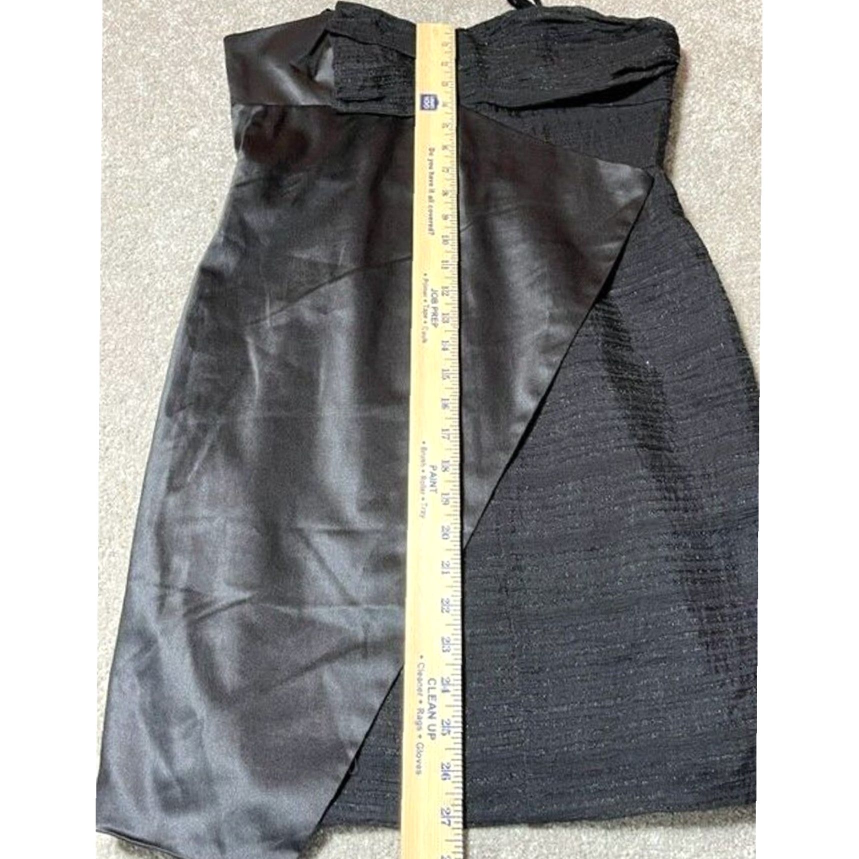 BCBGeneration **Y2K BLACK SATIN FIT & FLARE LBD COCKTAIL PARTY DRESS SZ 8** User: New title: **Y2K BLACK SATIN FIT & FLARE LBD COCKTAIL PARTY DRESS SZ 8** Size M / US 6-8 / IT 42-44 - 7 Thumbnail