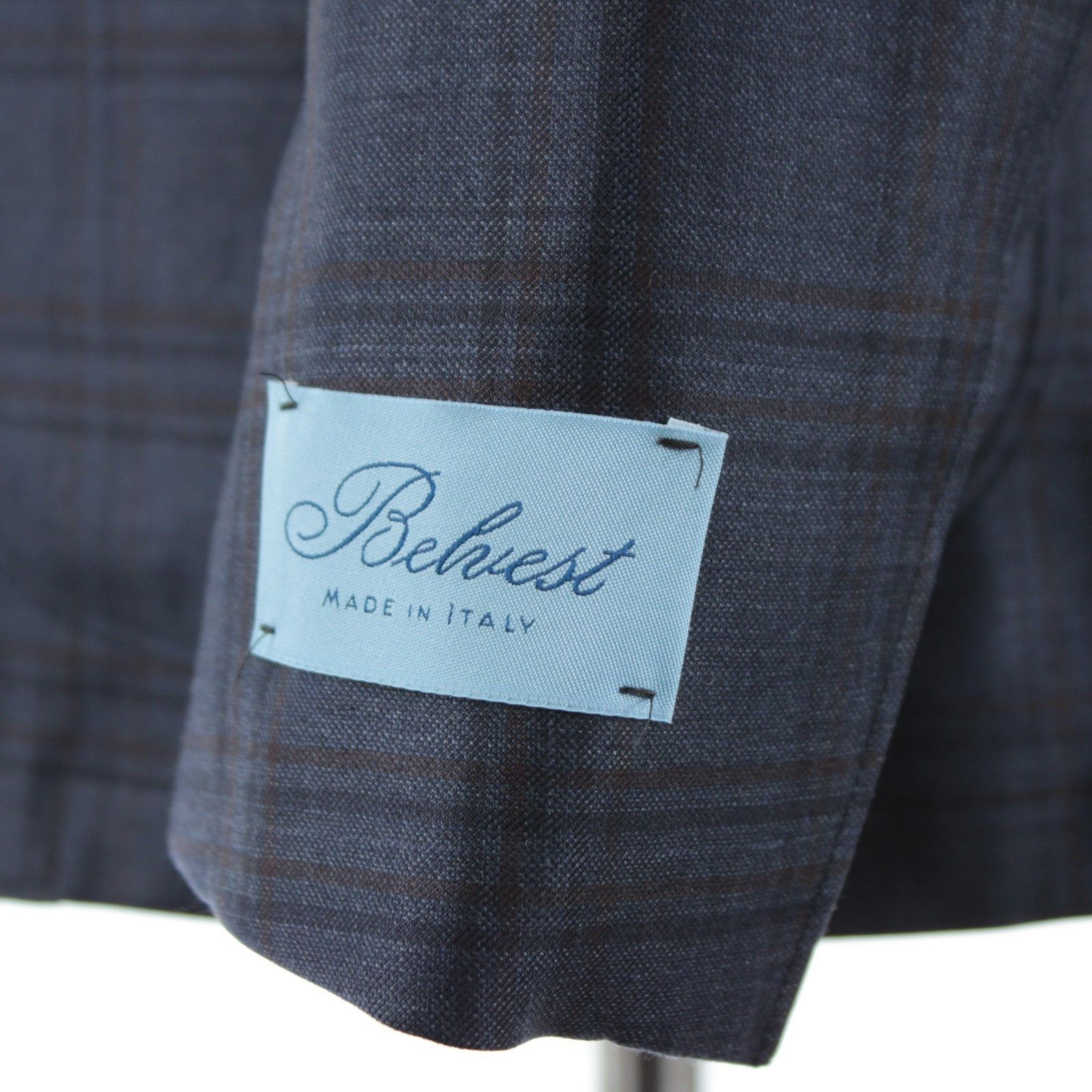 Belvest Belvest Sport Coat Size 50 Regular US in Blue Size 50R - 4 Thumbnail