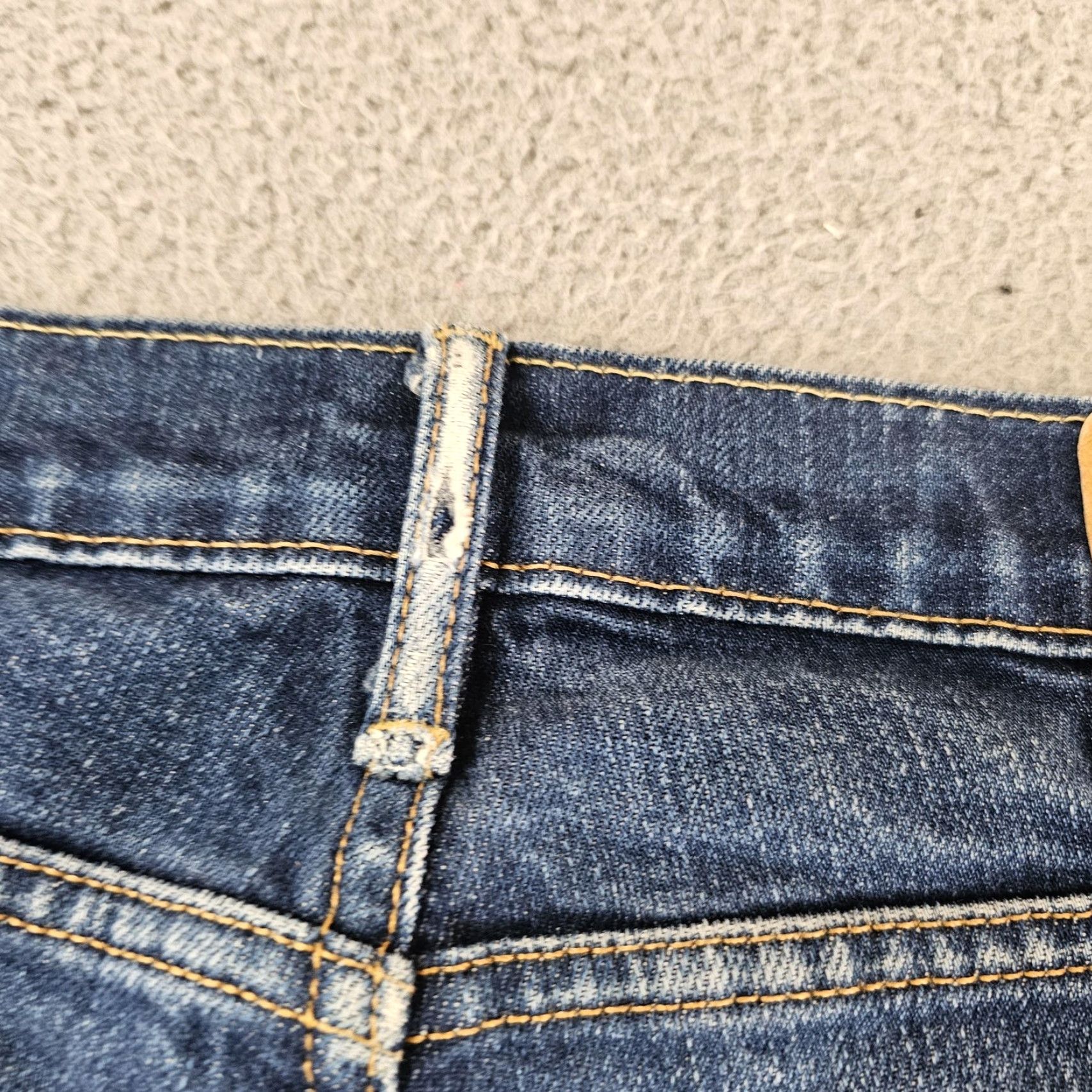 Levi's Levis 511 Jeans Mens 32x30 Denim Slim Stretch Tapered Distressed Pockets Zip Fly 32 Blue Mens Regular 30 In Size US 32 / EU 48 - 7 Thumbnail