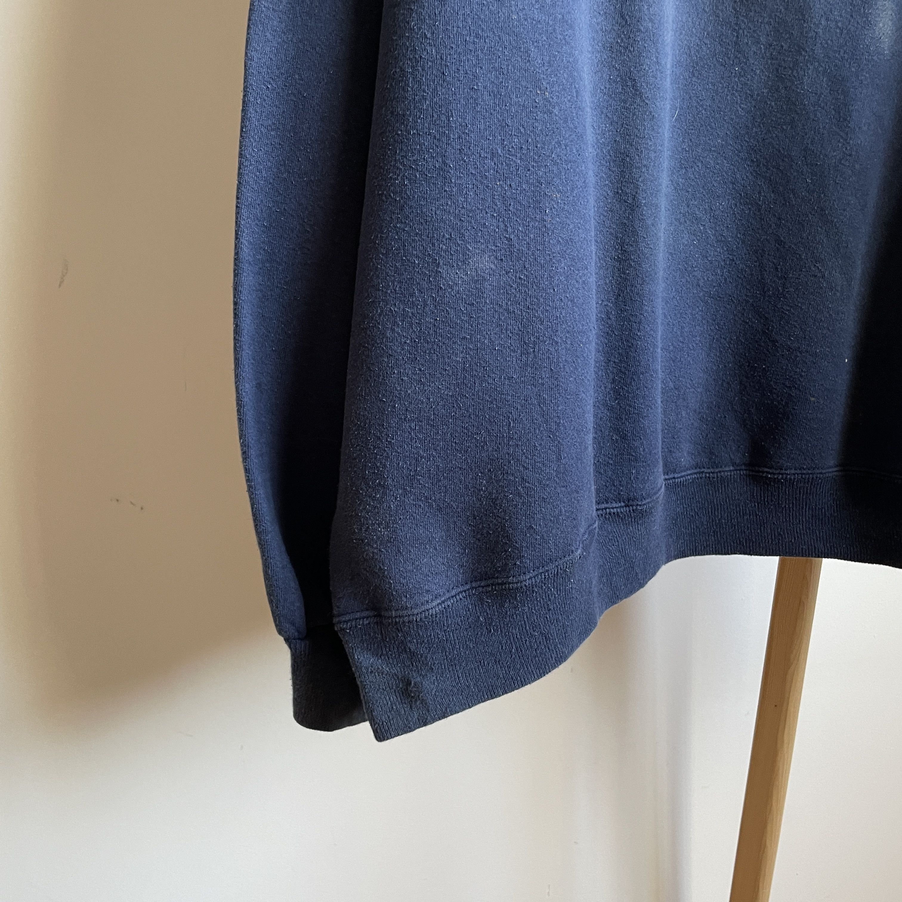 Hanes × Vintage Play Hockey Or Getta Puck Outta Here Vintage 90s Sweatshirt Size US XL / EU 56 / 4 - 7 Thumbnail