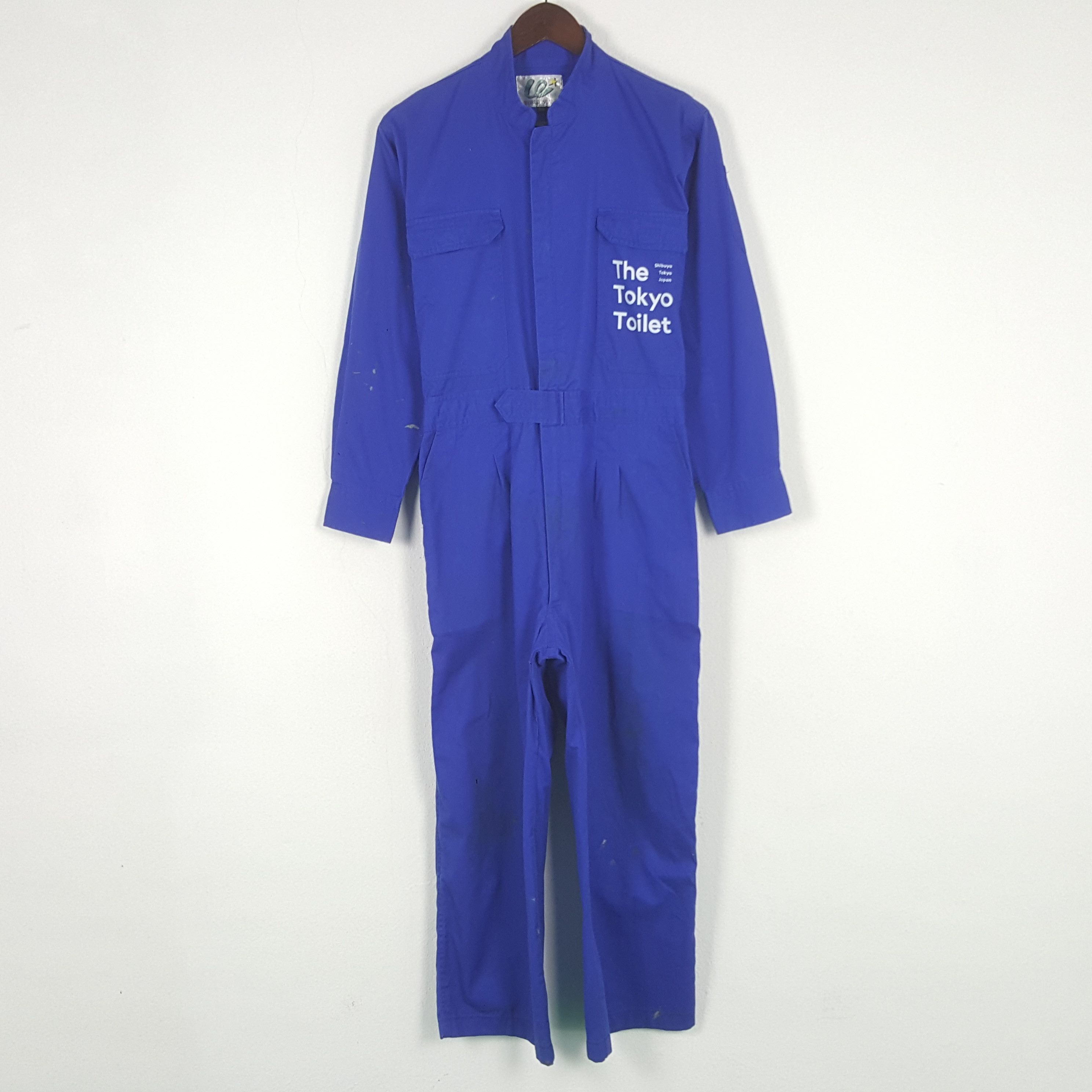 Vintage The Tokyo Toilet Japan Custom Worker Coverall Jacket
