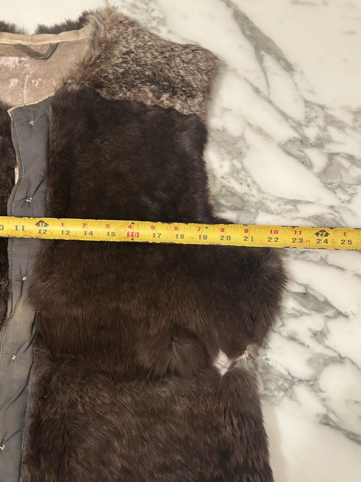 Other 1940s German Reversible Fur Vest Pelzjacke Size US M / EU 48-50 / 2 - 8 Thumbnail