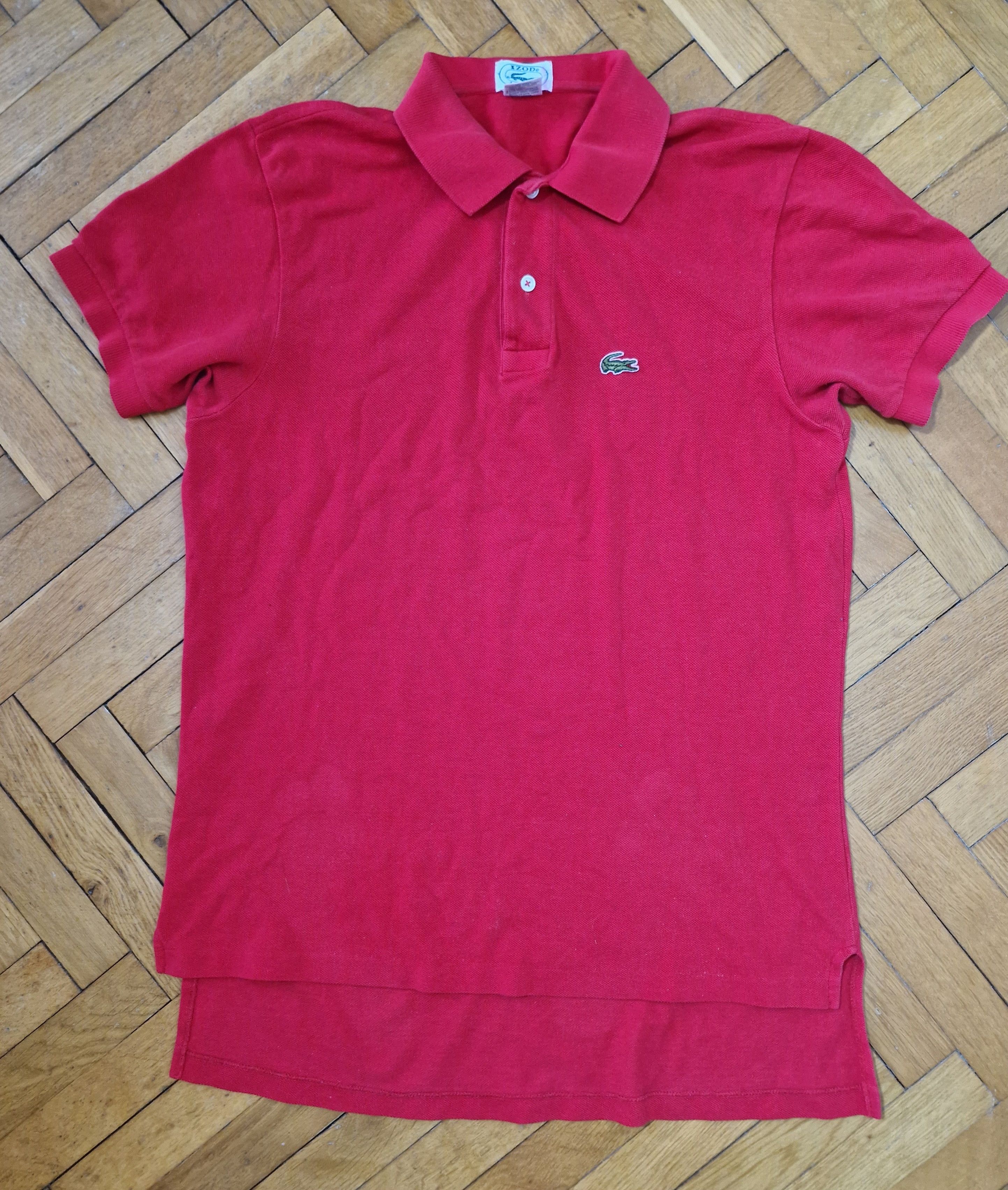 Lacoste Lacoste Izod Made in USA vintage red polo Size US S / EU 44-46 / 1 - 1 Thumbnail