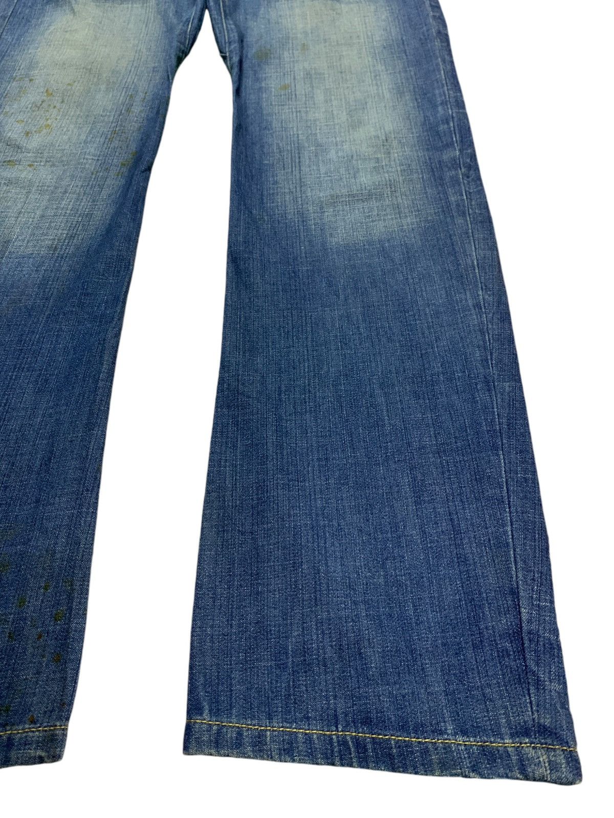 Replay Vintage Replay Mud Wash Distressed Style Jeans Size US 33 - 7 Thumbnail