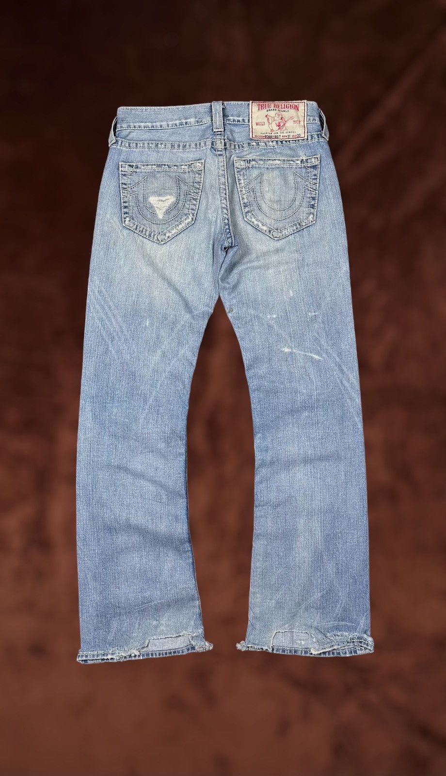 Japanese Brand × True Religion True Religion Dirty Flare Jeans Size US 31 - 8 Thumbnail