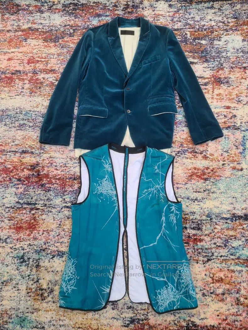 Haider Ackermann Haider Ackermann Velvet Jacket, Cotton Clothing Size US M / EU 48-50 / 2 - 7 Thumbnail