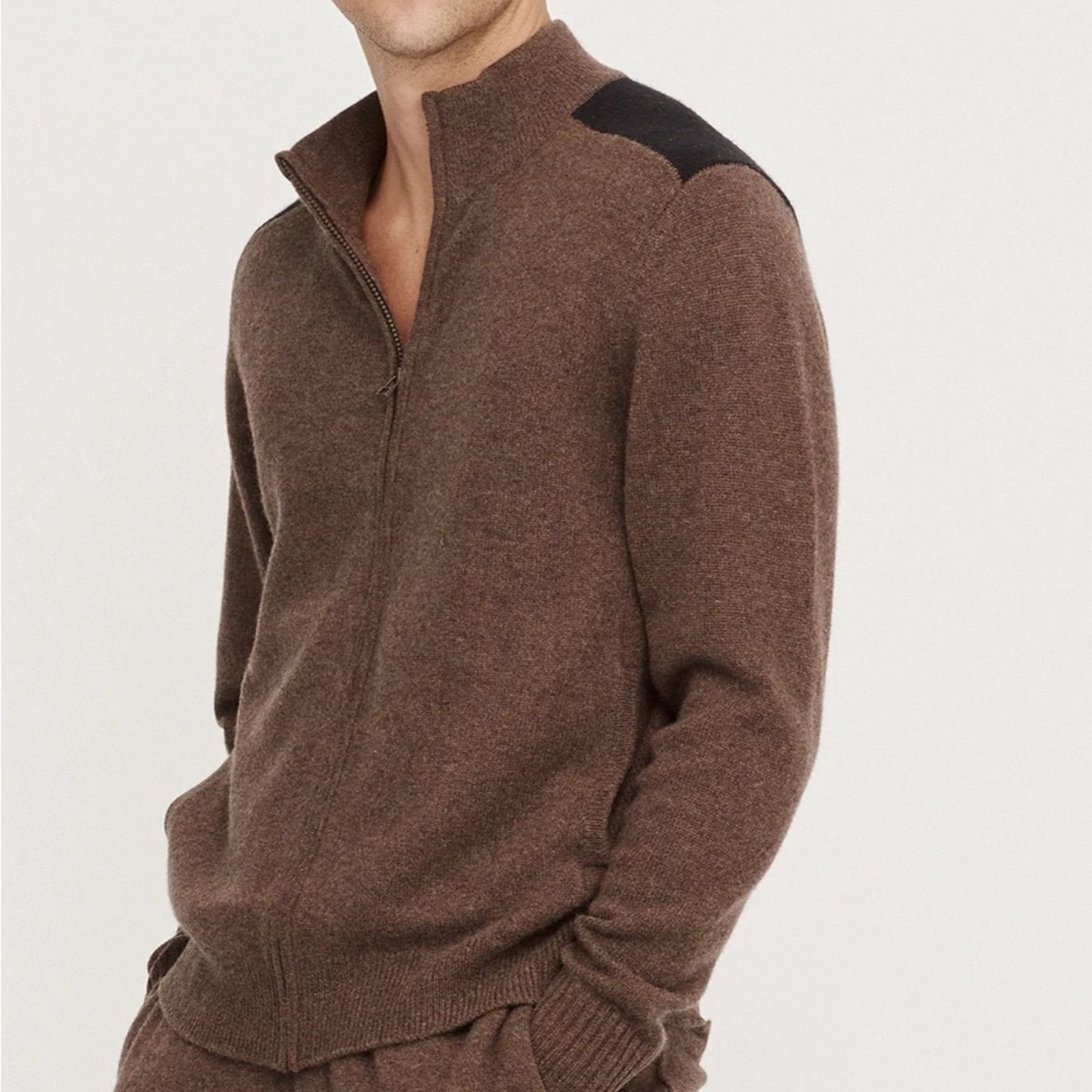 NakedCashmere Men’s Zip Up Cashmere Sweater from NakedCashmere Size US M / EU 48-50 / 2 - 2 Thumbnail