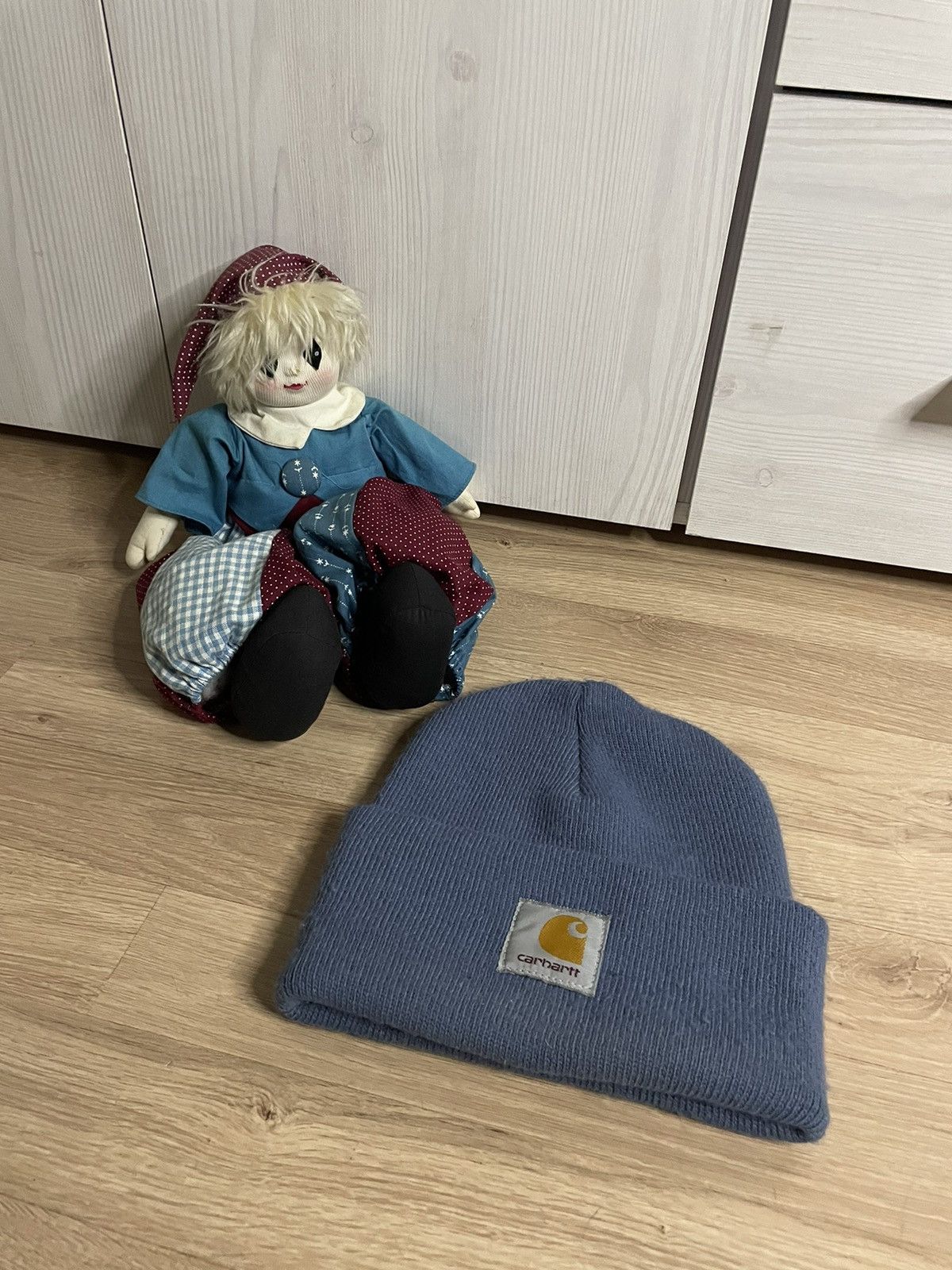Carhartt × Carhartt Wip carhartt acrylic hat big logo skate style workwear wip Size ONE SIZE - 1 Thumbnail