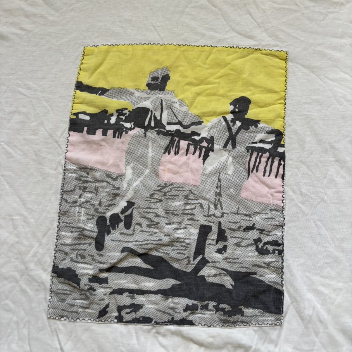 Vintage Vintage 80’s Avant-Garde T-Shirt Grunge ERD Punk style Size US M / EU 48-50 / 2 - 3 Thumbnail