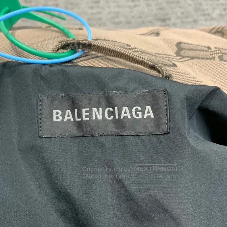 Balenciaga Balenciaga Double B Full Print Cotton Jacket Size US M / EU 48-50 / 2 - 5 Thumbnail
