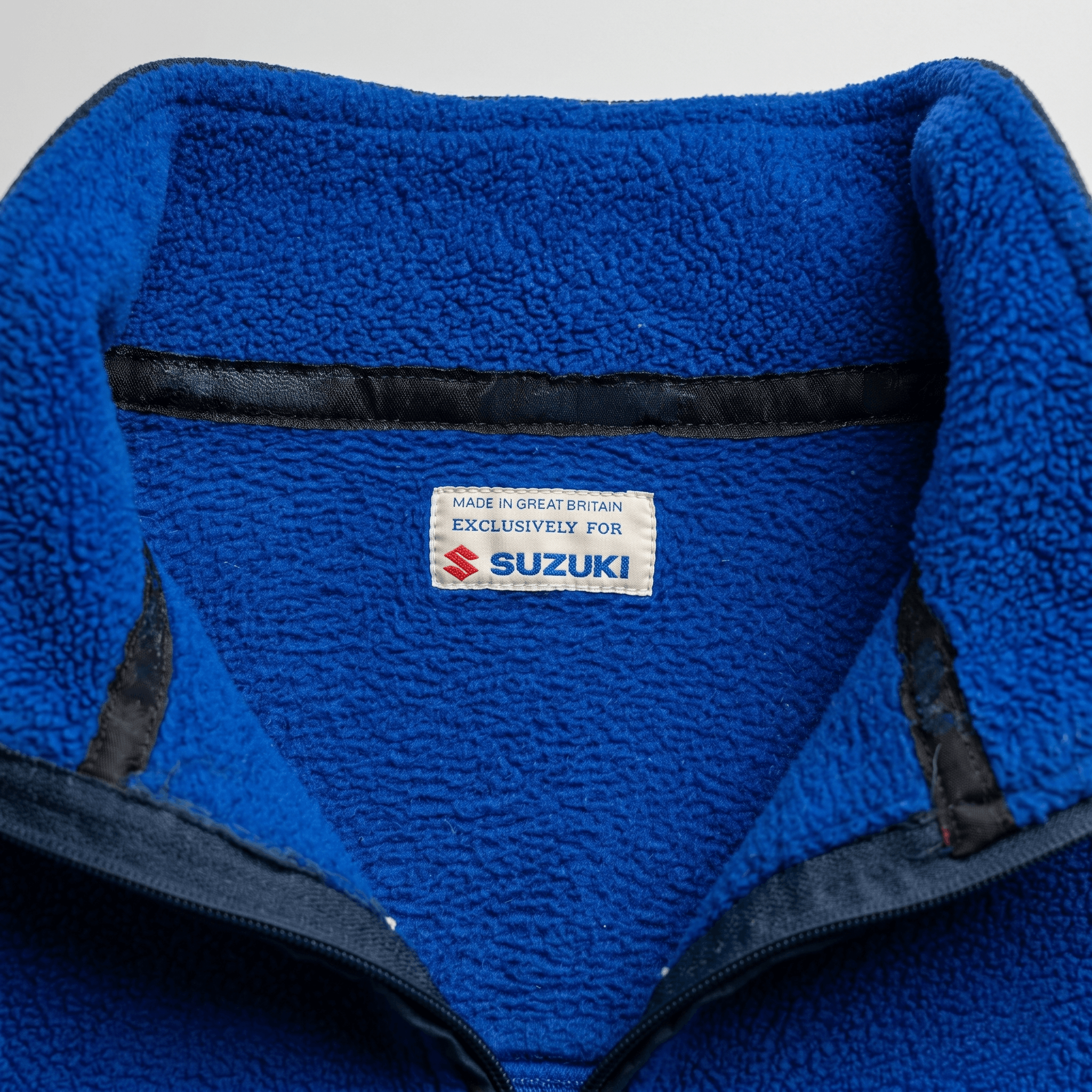 Vintage Vintage Suzuki GSX-R Racing Fleece Half-Zip Pullover Jacket Size US M / EU 48-50 / 2 - 4 Thumbnail