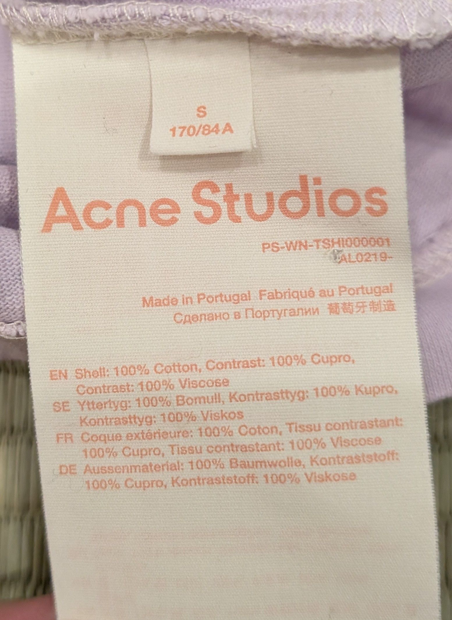 Acne Studios Acne Studios Upcycled Lyke Floral Upcycled Crepe T-shirt Size S / US 4 / IT 40 - 4 Thumbnail